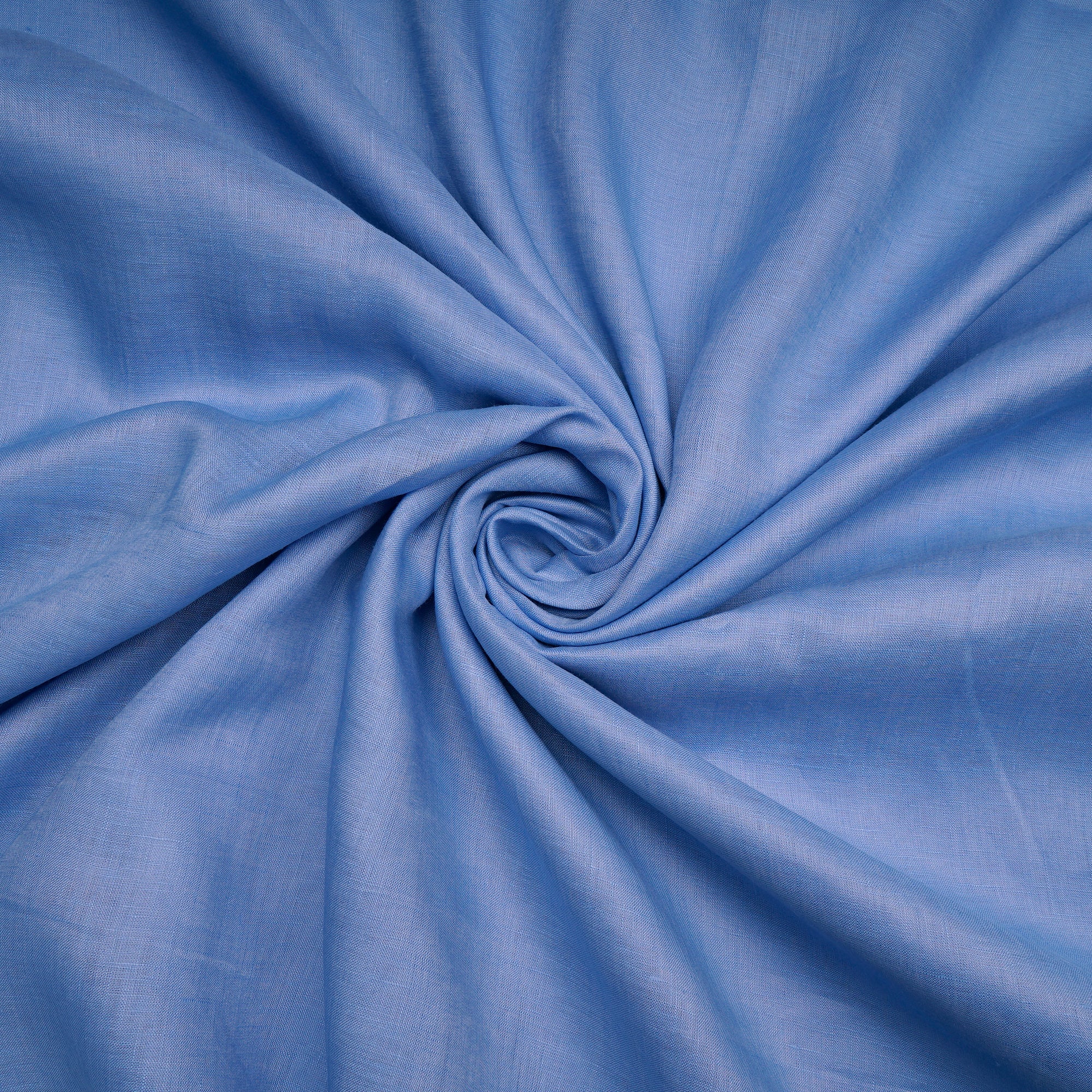 Frozen Fjord Dyed Pure Linen Fabric