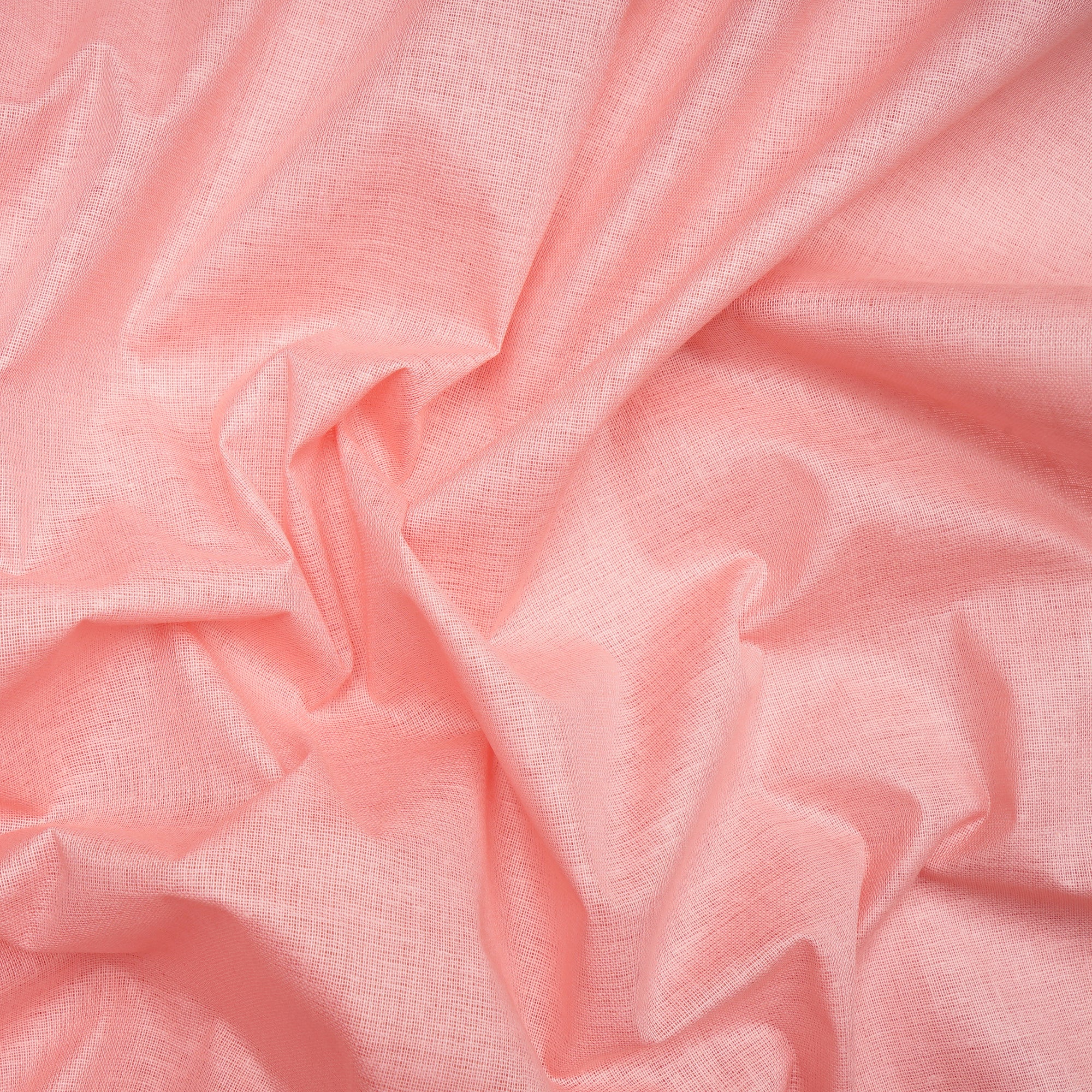 Powder Pink Mill Dyed Cotton Lining Fabric