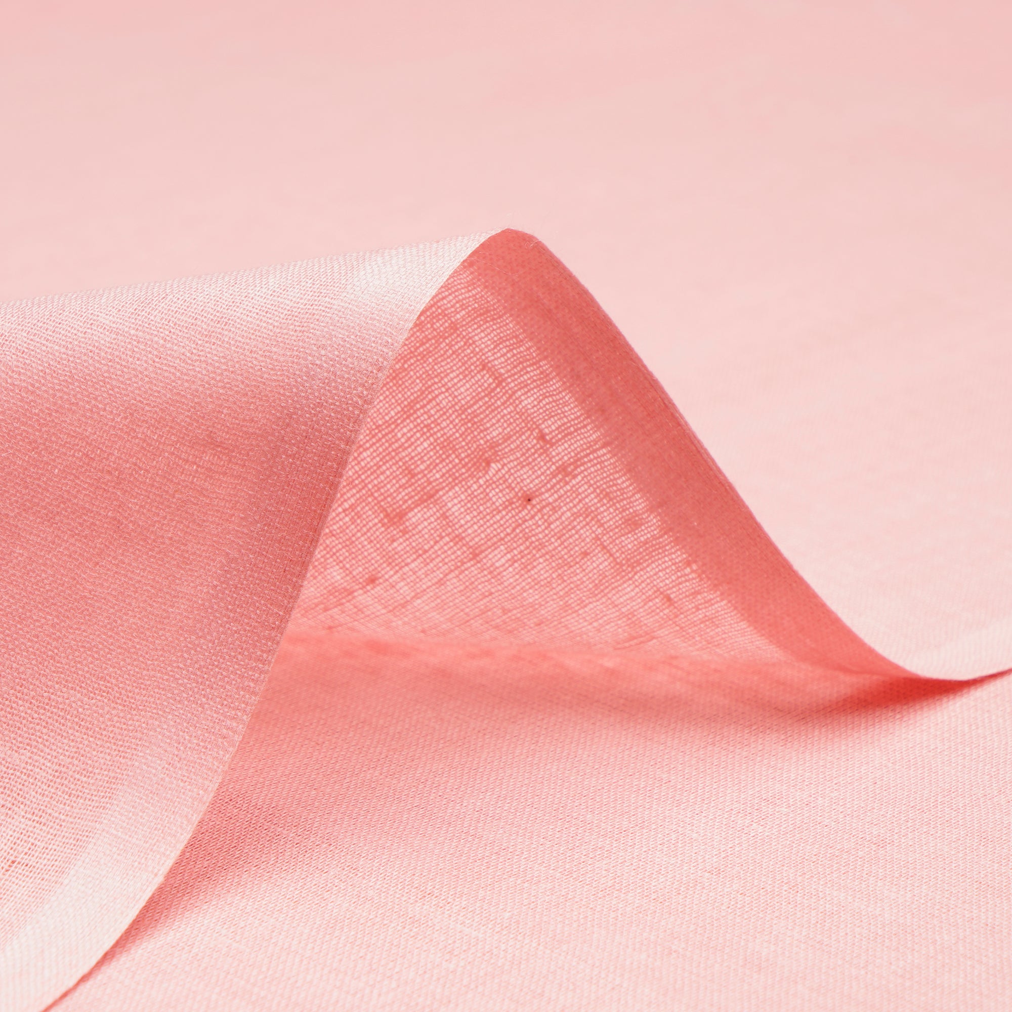 Powder Pink Mill Dyed Cotton Lining Fabric