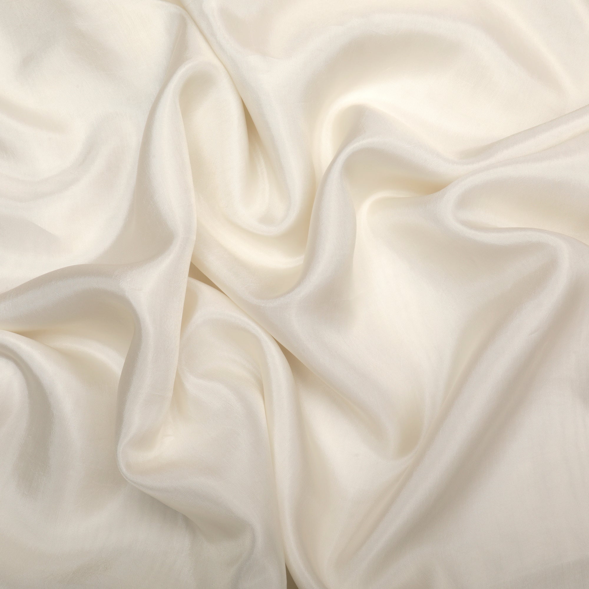 White Dyeable Plain Viscose Bemberg Kora Silk Fabric