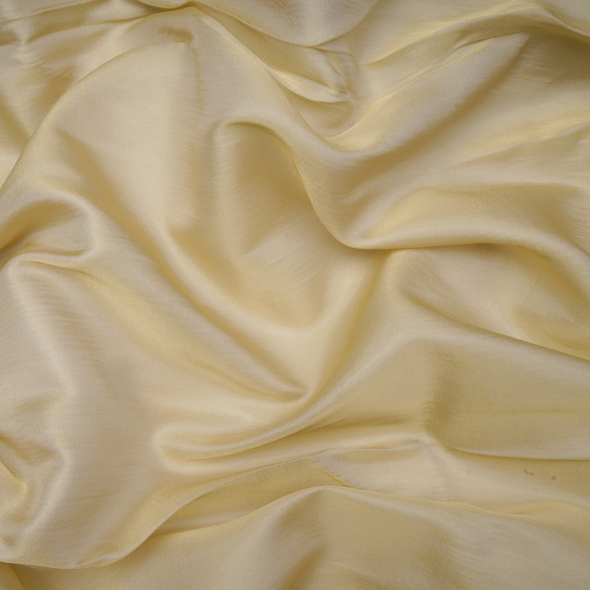 Golden Dyeable Plain Viscose Satin Tissue Fabric