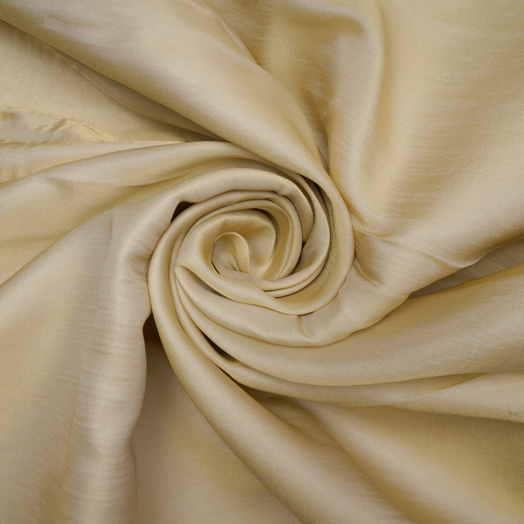 Golden Dyeable Plain Viscose Satin Tissue Fabric