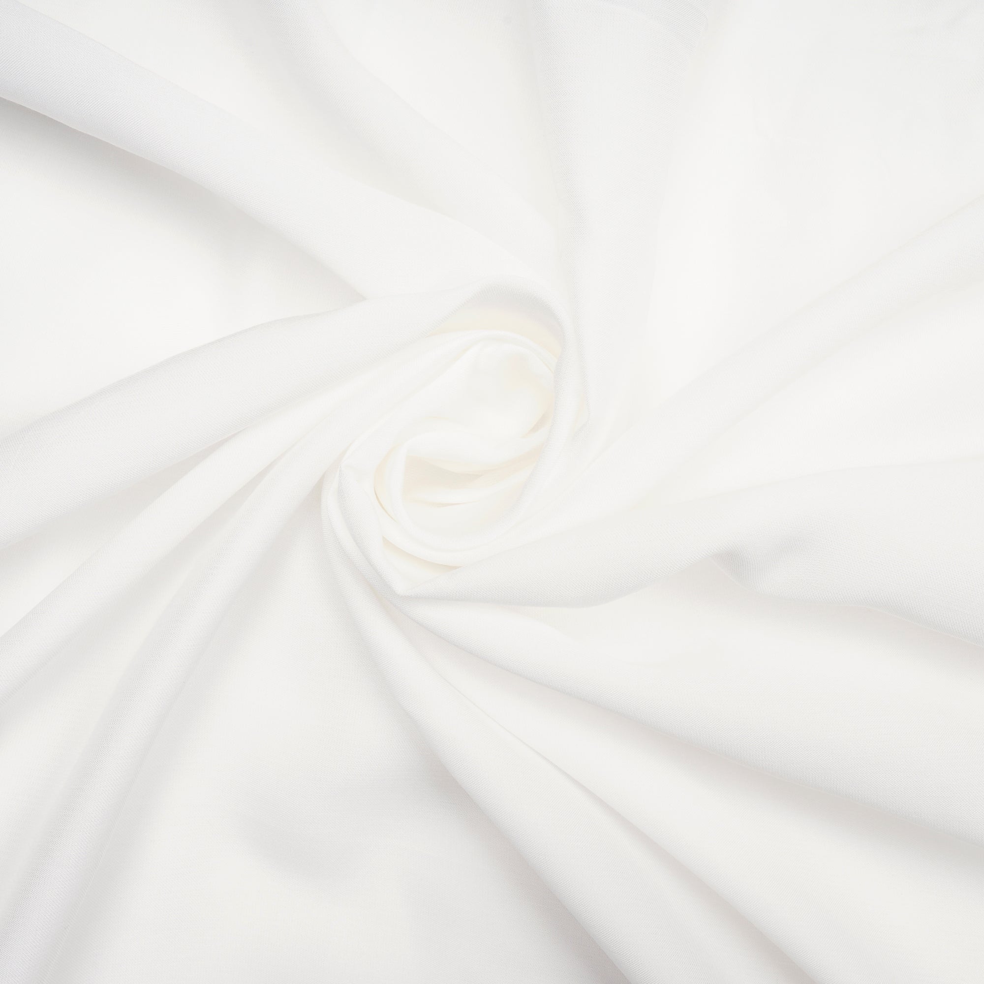 White Dyeable Plain Viscose Modal Satin Fabric