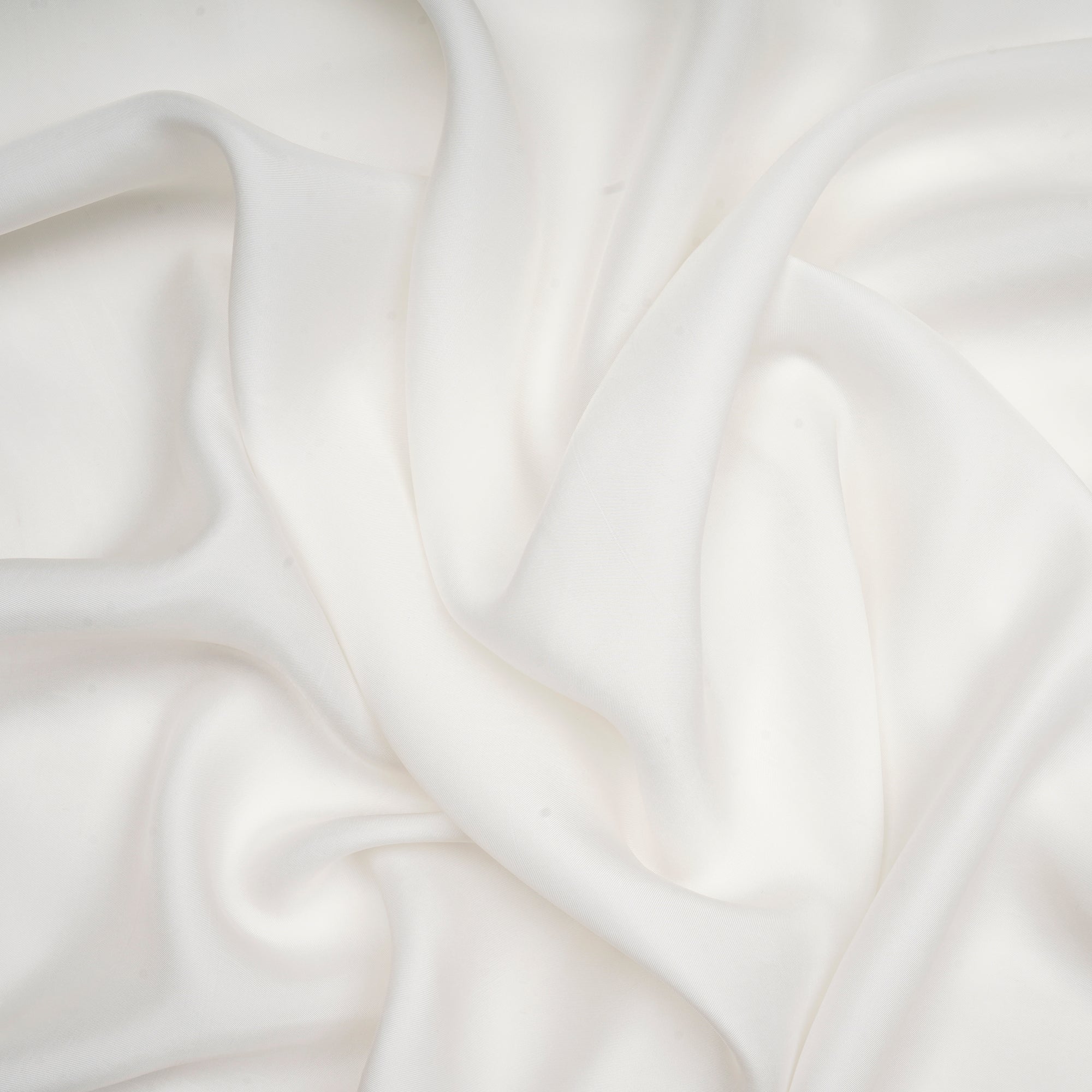 White Dyeable Plain Bemberg Satin Fabric