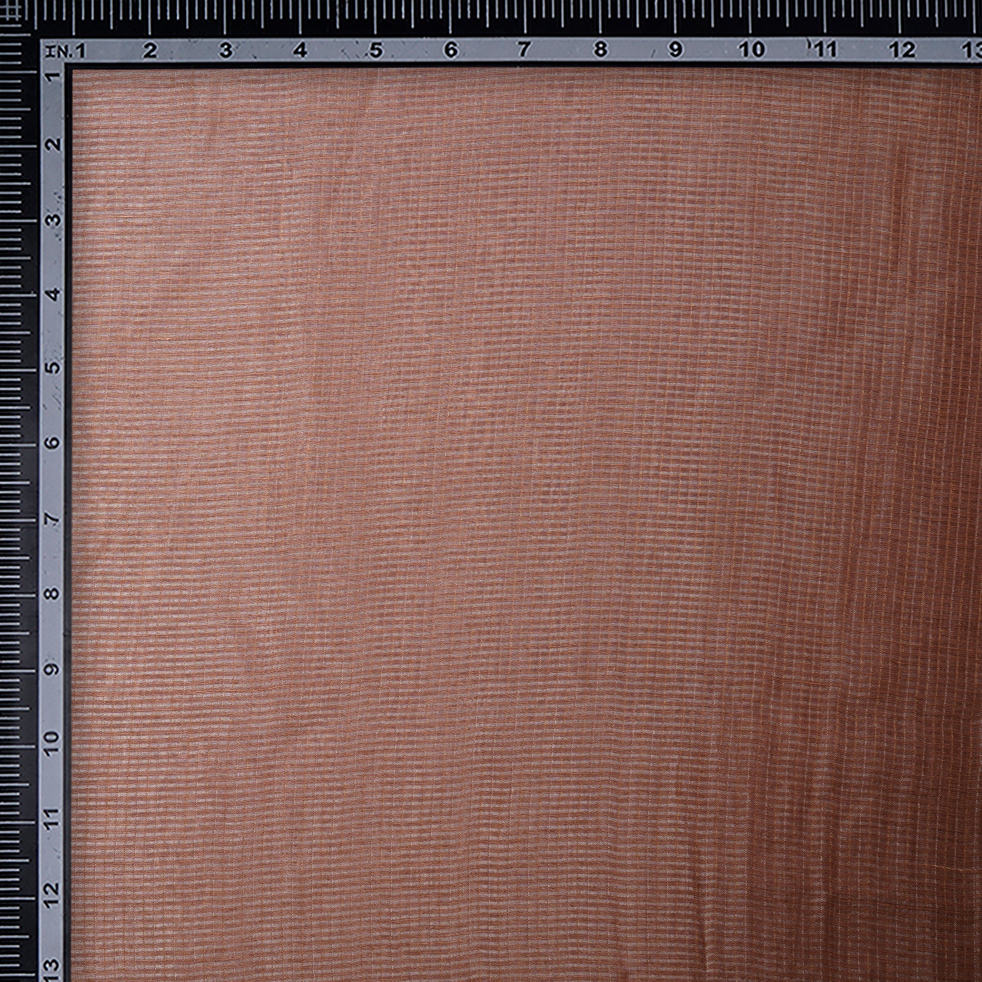 Chocotale Brown Banarasi Fancy Silk Linen Tissue Fabric