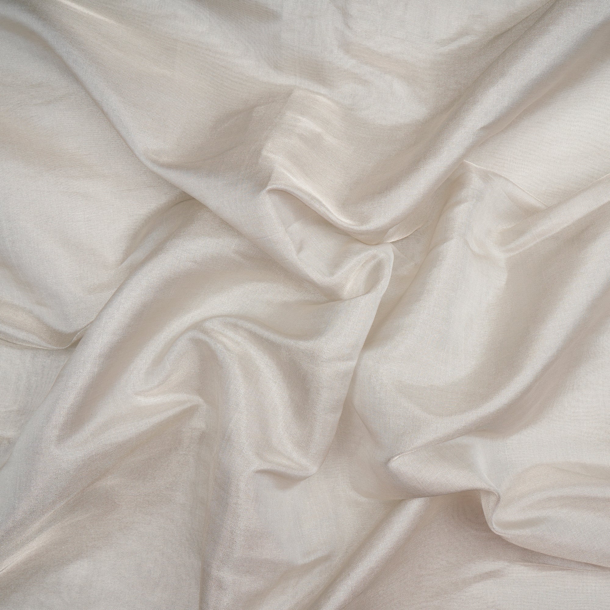 Silver Dyeable Fine Tissue Silk Fabric