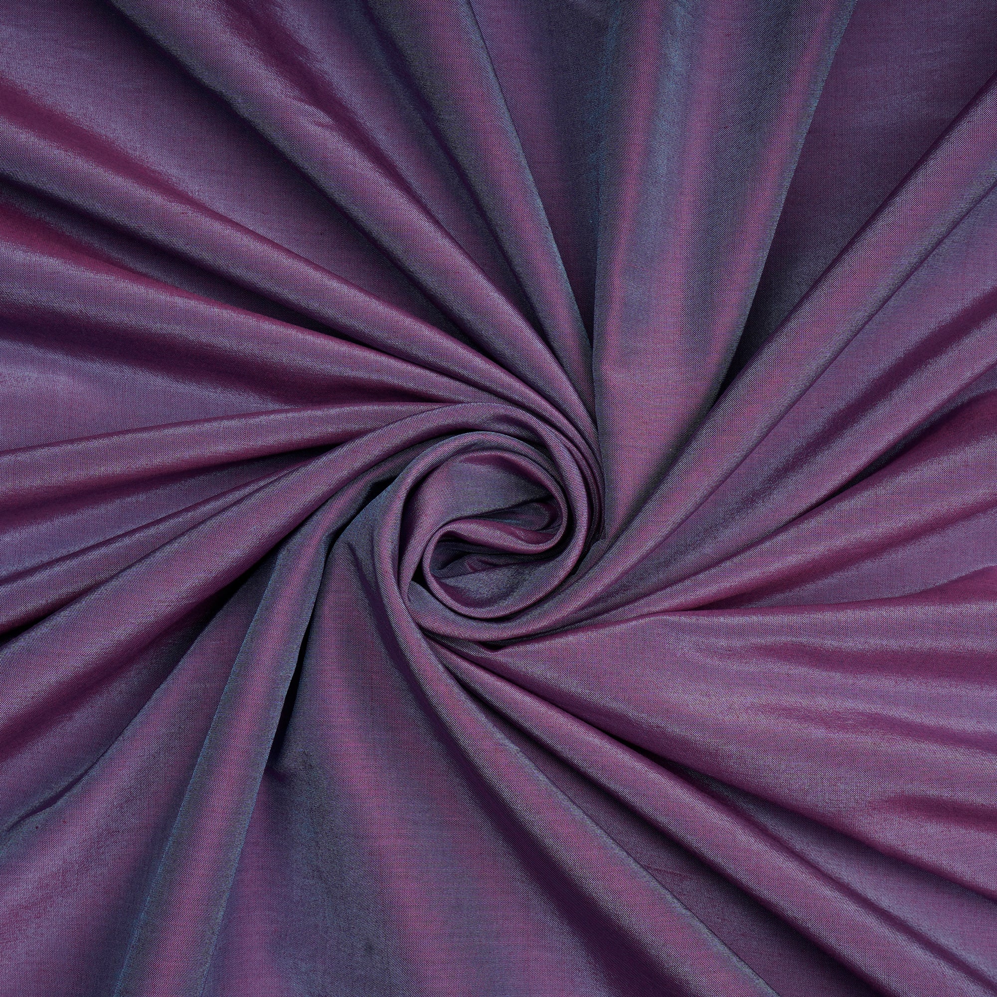 Dark Lilac Color Yarn Dyed Pure Cotton Fabric