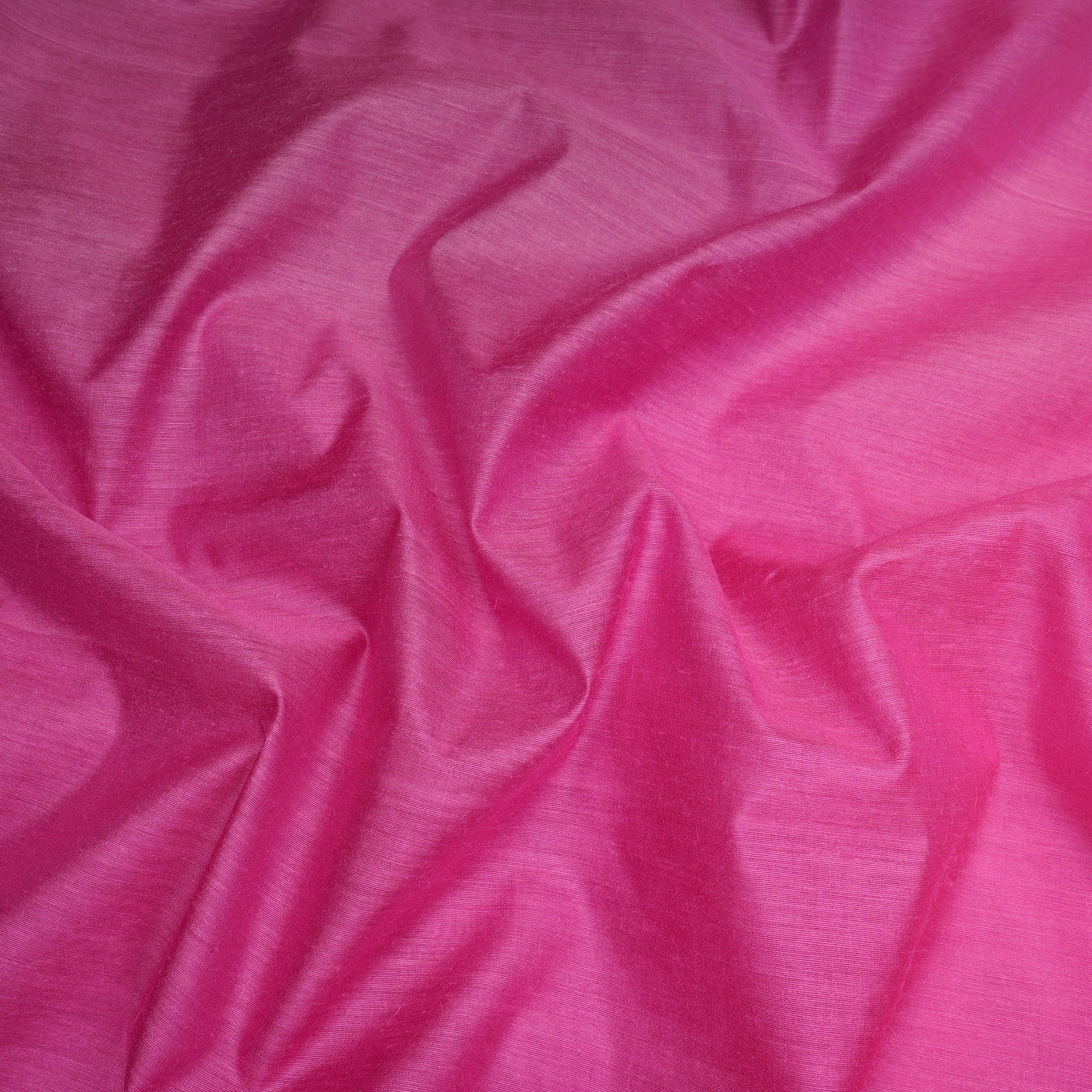 Rani Pink Ombre Dyed Tussar Muga Fabric