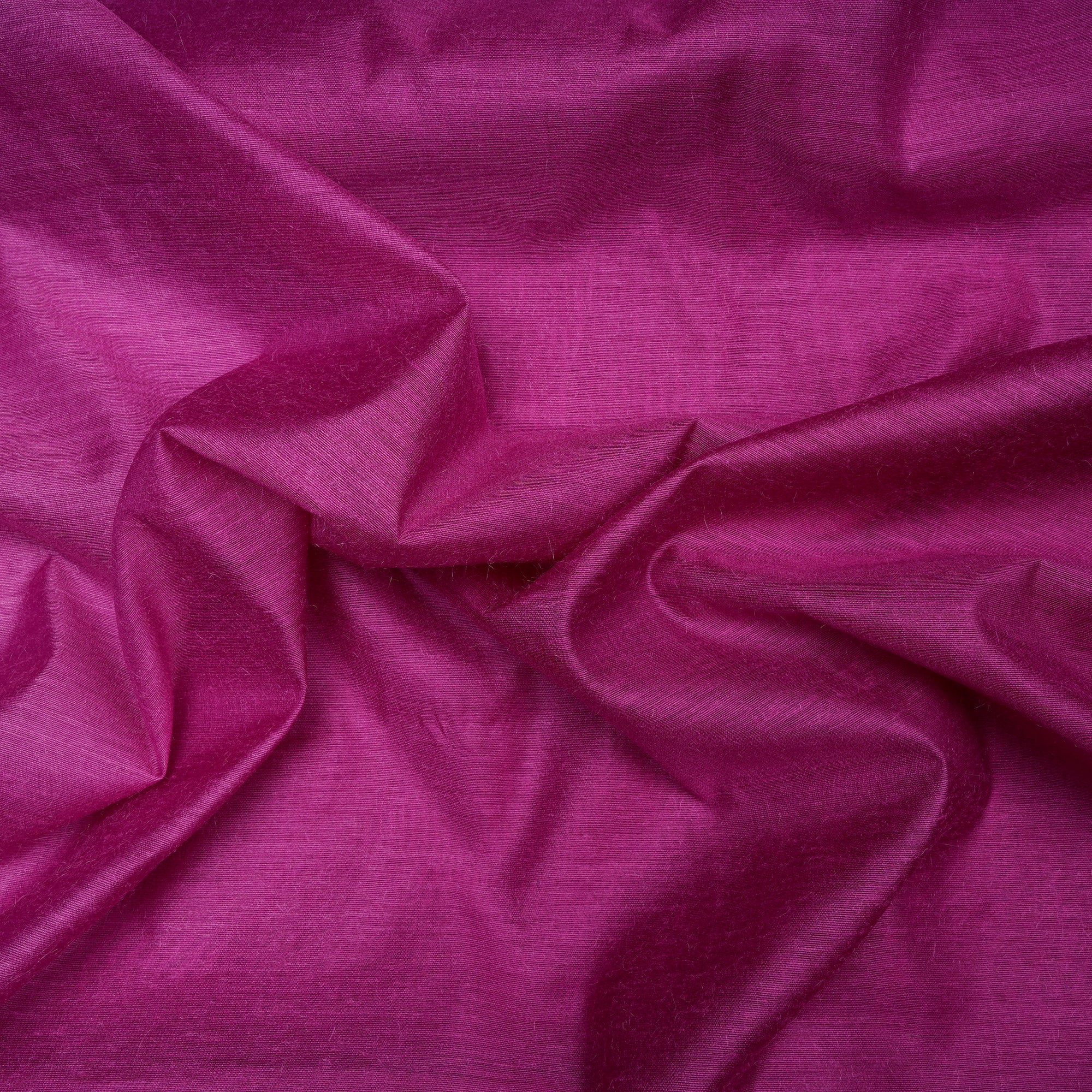 Purple Color Ombre Dyed Tussar Muga Fabric
