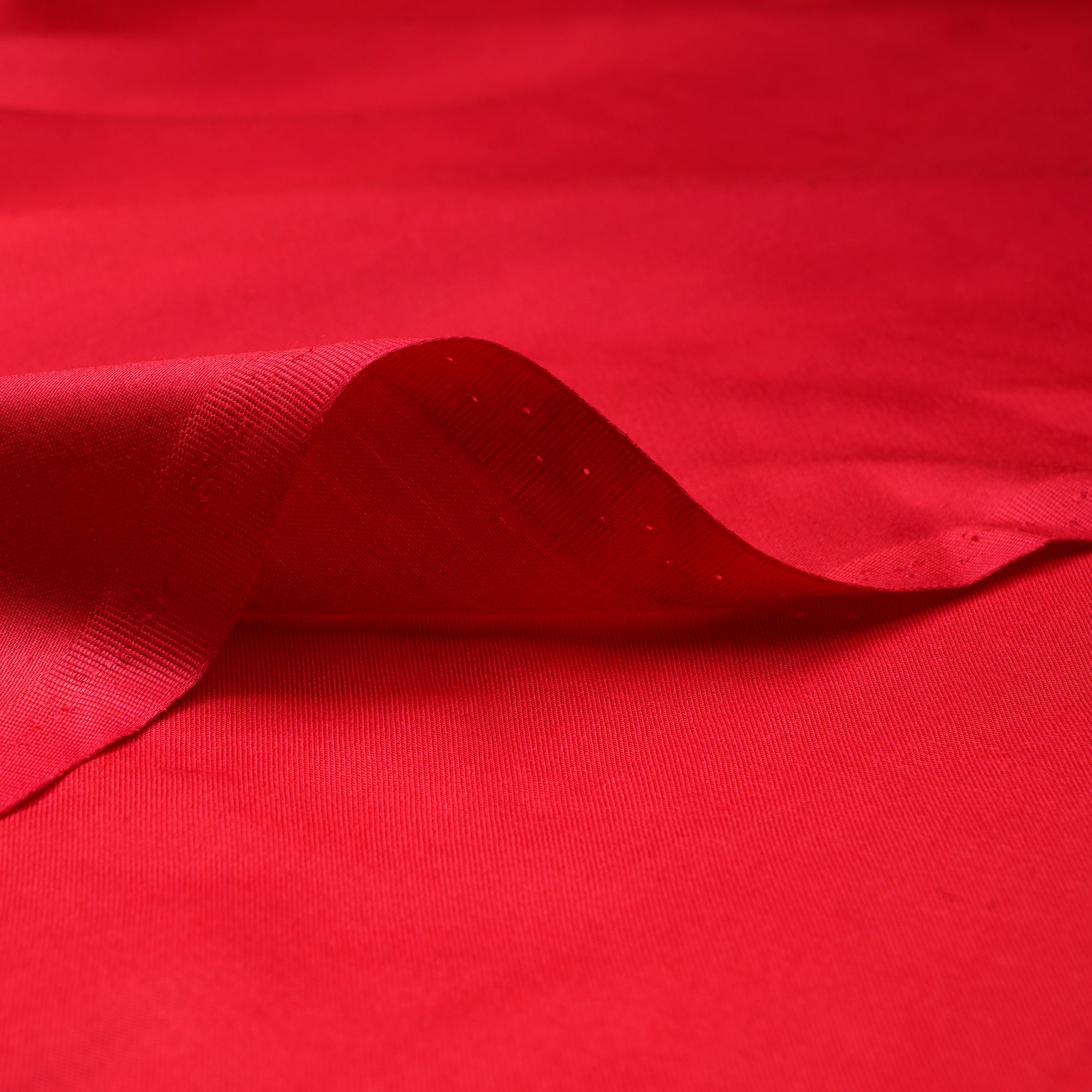 Red Color Piece Dyed Modal Satin Fabric