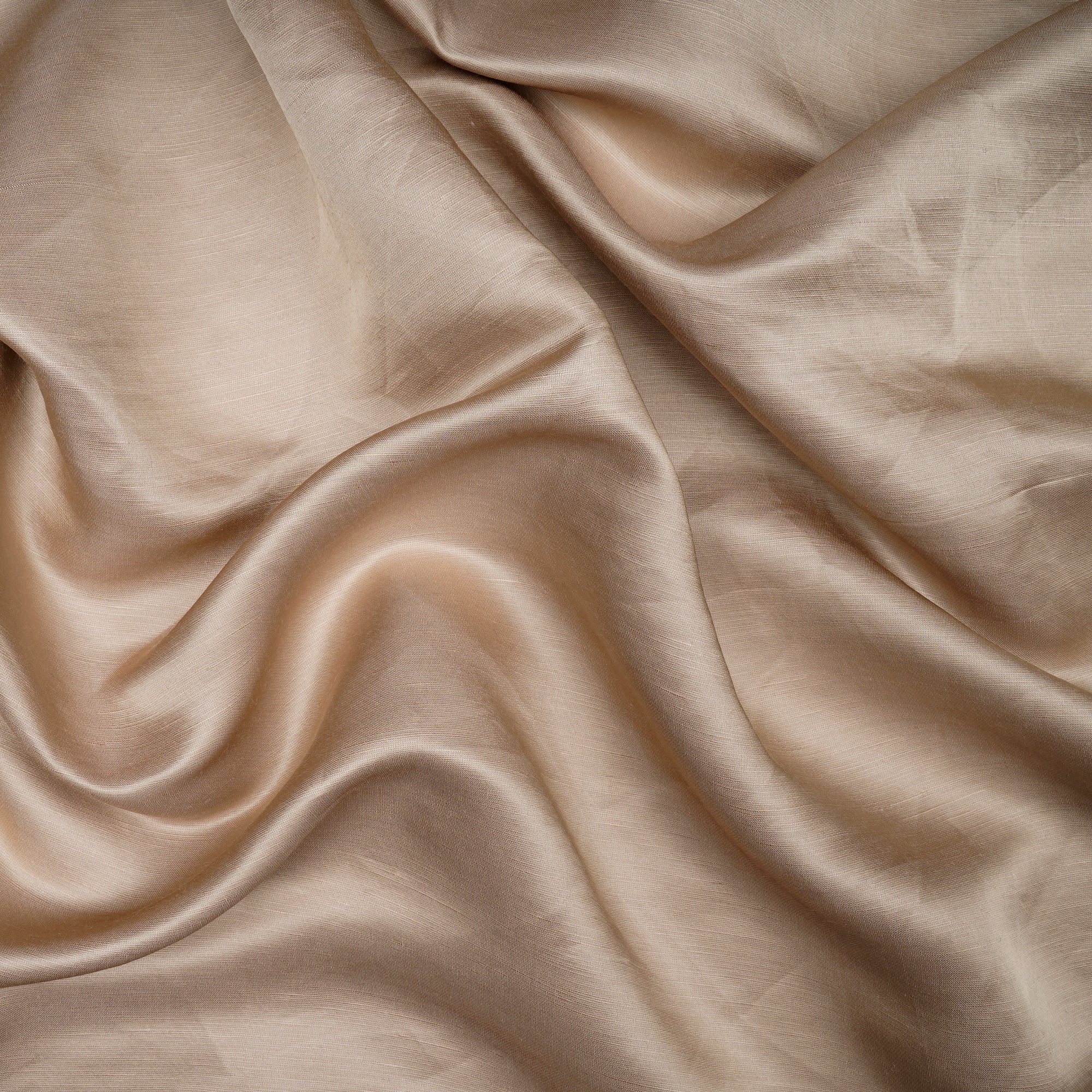 Seedpearl Piece Dyed Heavy Plain Viscose Linen Satin Fabric