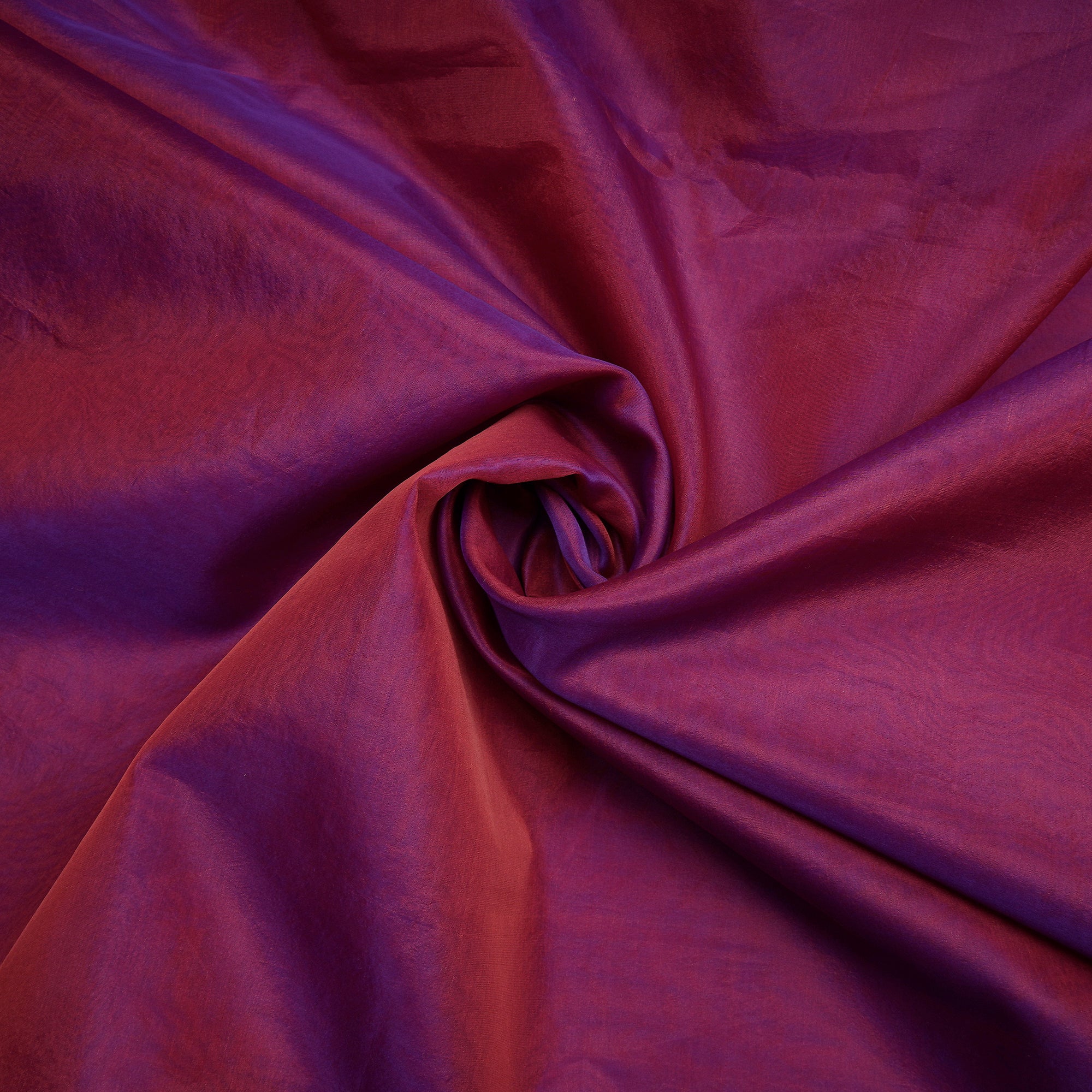 Purple Plain Organza Silk Fabric