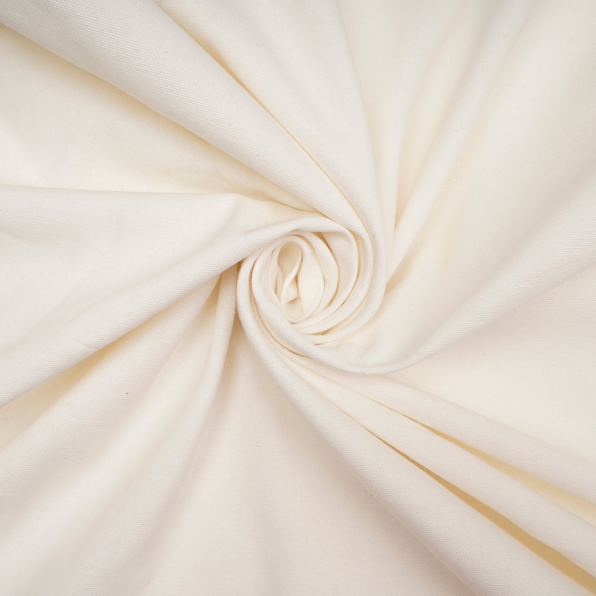White Dyeable Plain Cotton Duck Fabric