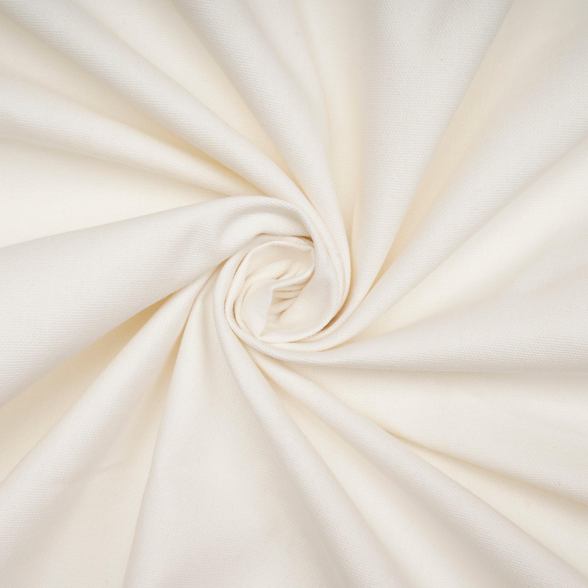 White Dyeable Canvas Cotton Fabric