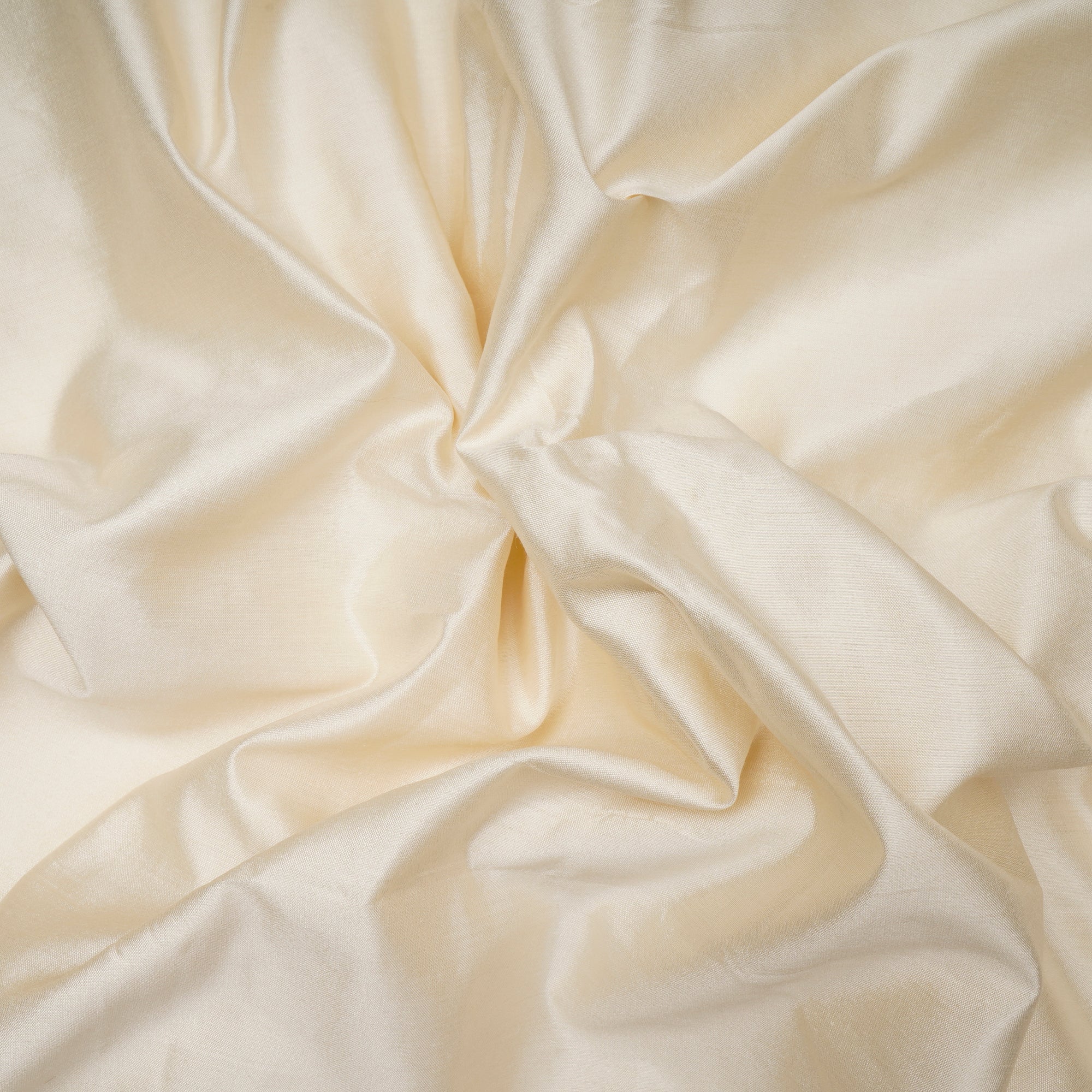 Off-White Dyeable Plain Heavy Chiniya Silk Fabric