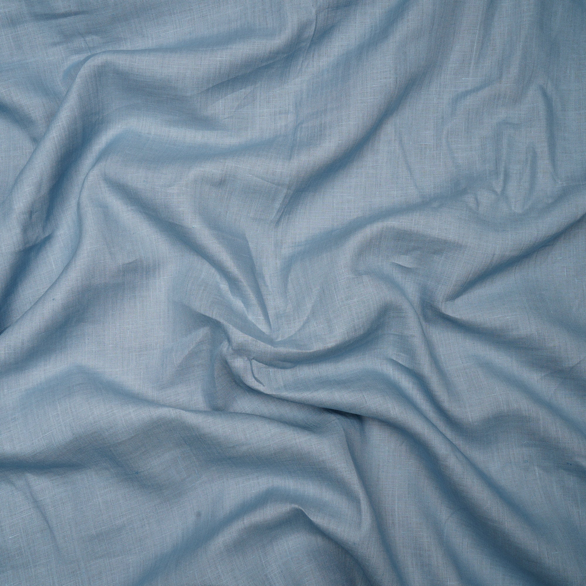 Winter Sky Piece Dyed 60 Lee Plain Linen Fabric