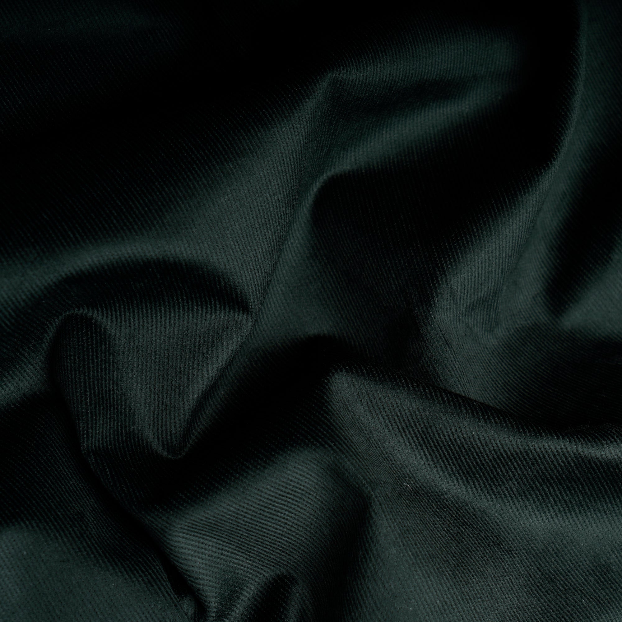 Dark Green Imported Bottom Weight Cotton Corduroy Fabric (58" Width)