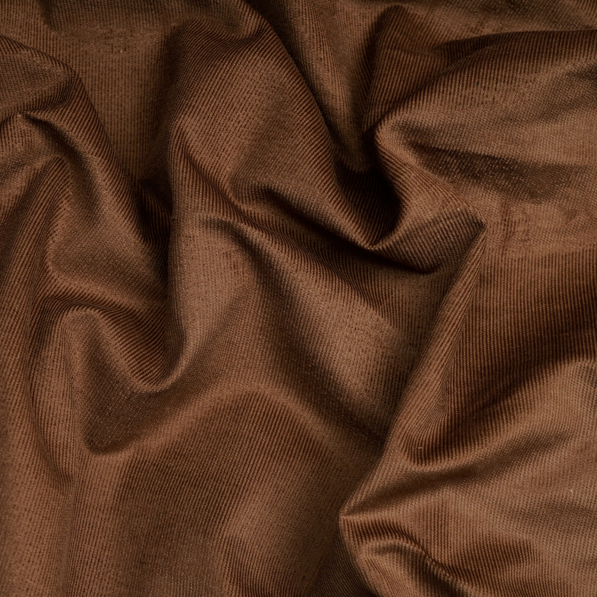 Coca Mocha Imported Shirting Weight Cotton Corduroy Fabric (58" Width)