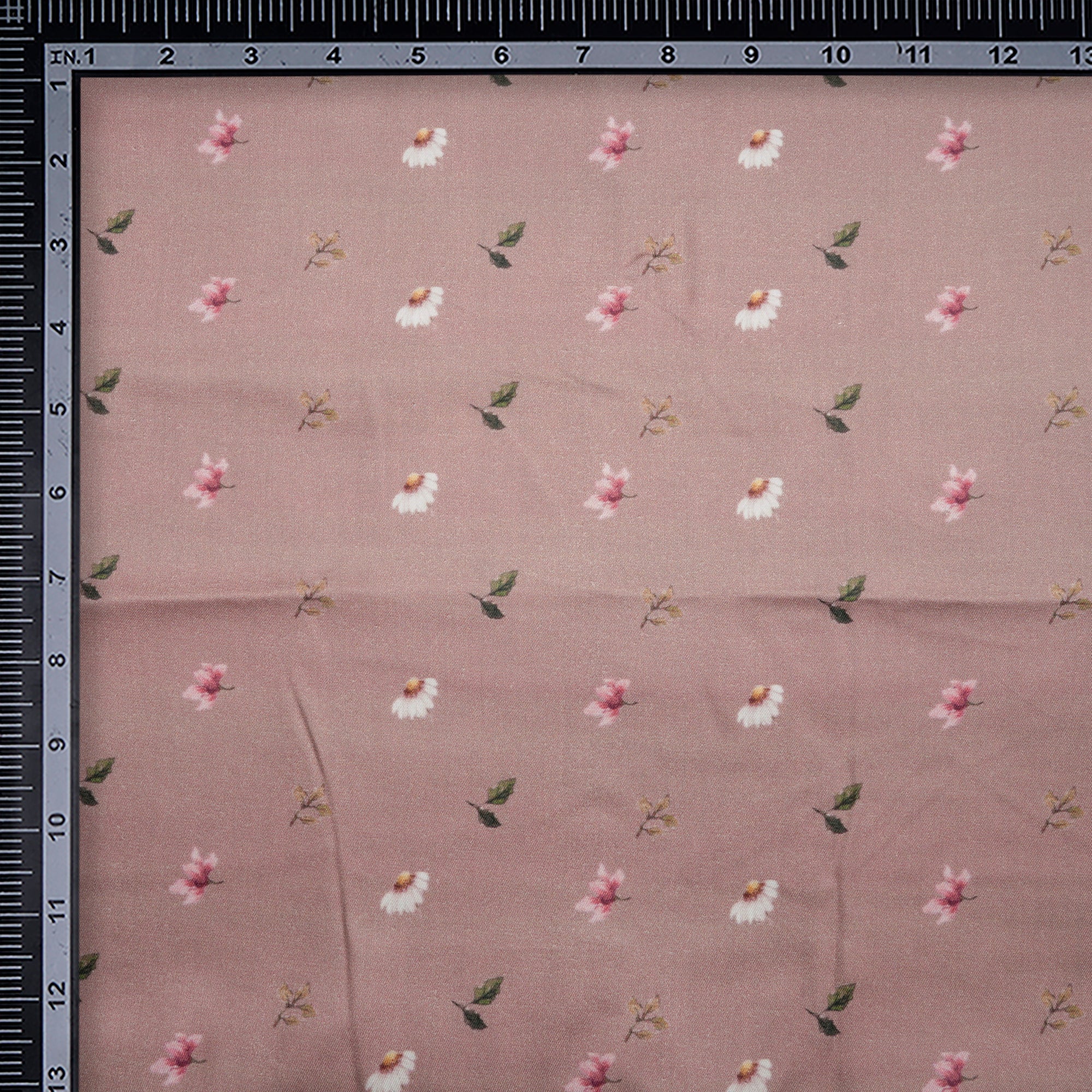 Adobe Rose Floral Pattern Digital Print Tencel Modal Twill Fabric