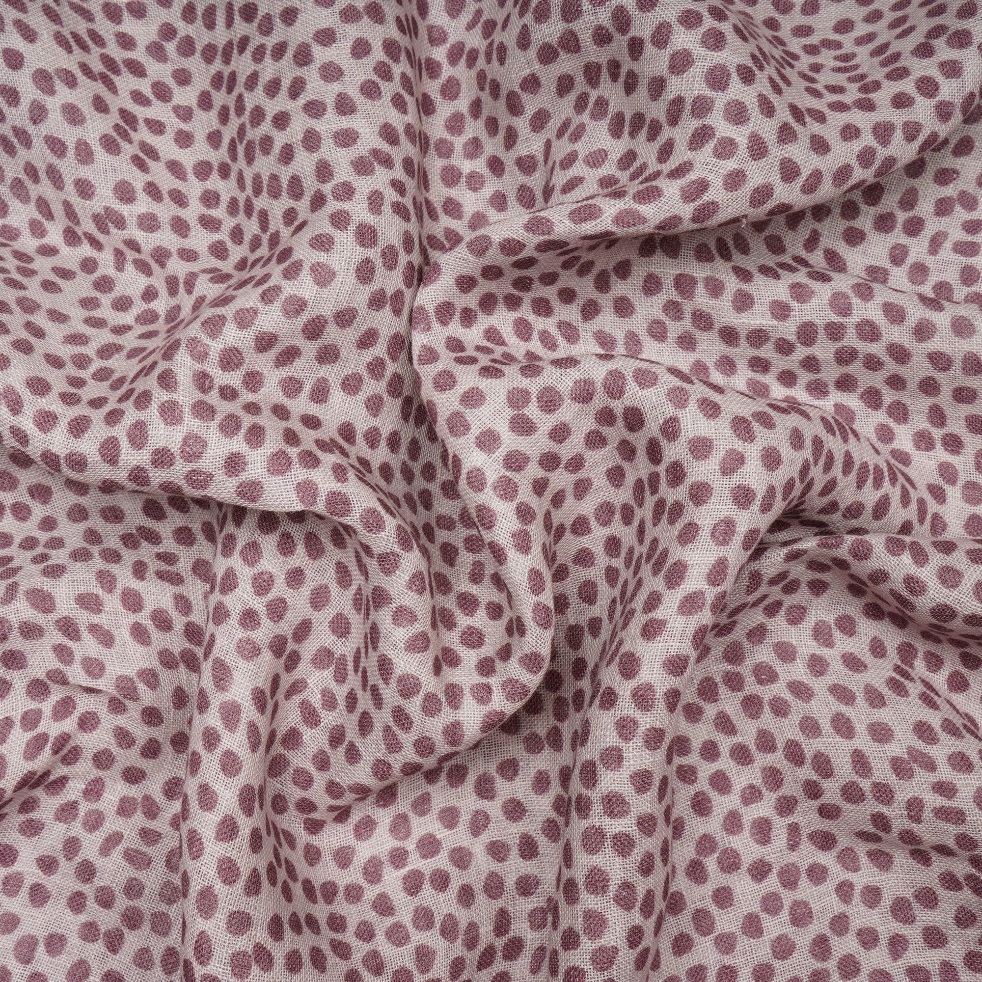 Mesa Rose All Over Pattern Digital Print Gauge Linen Fabric