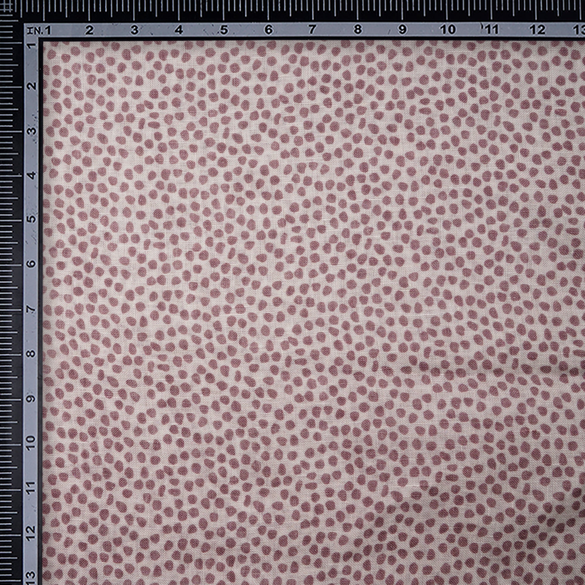 Mesa Rose All Over Pattern Digital Print Gauge Linen Fabric