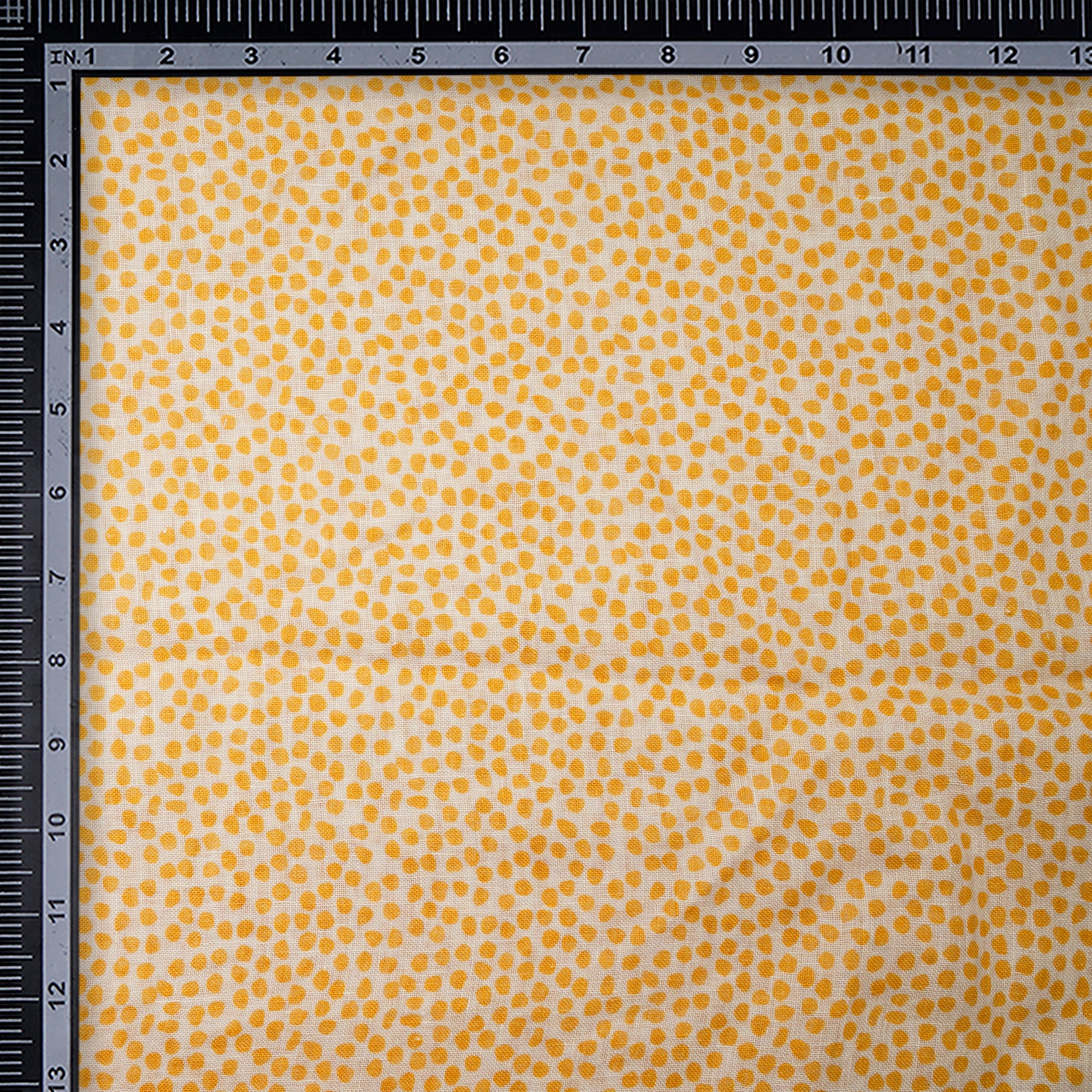 Banana All Over Pattern Digital Print Gauge Linen Fabric