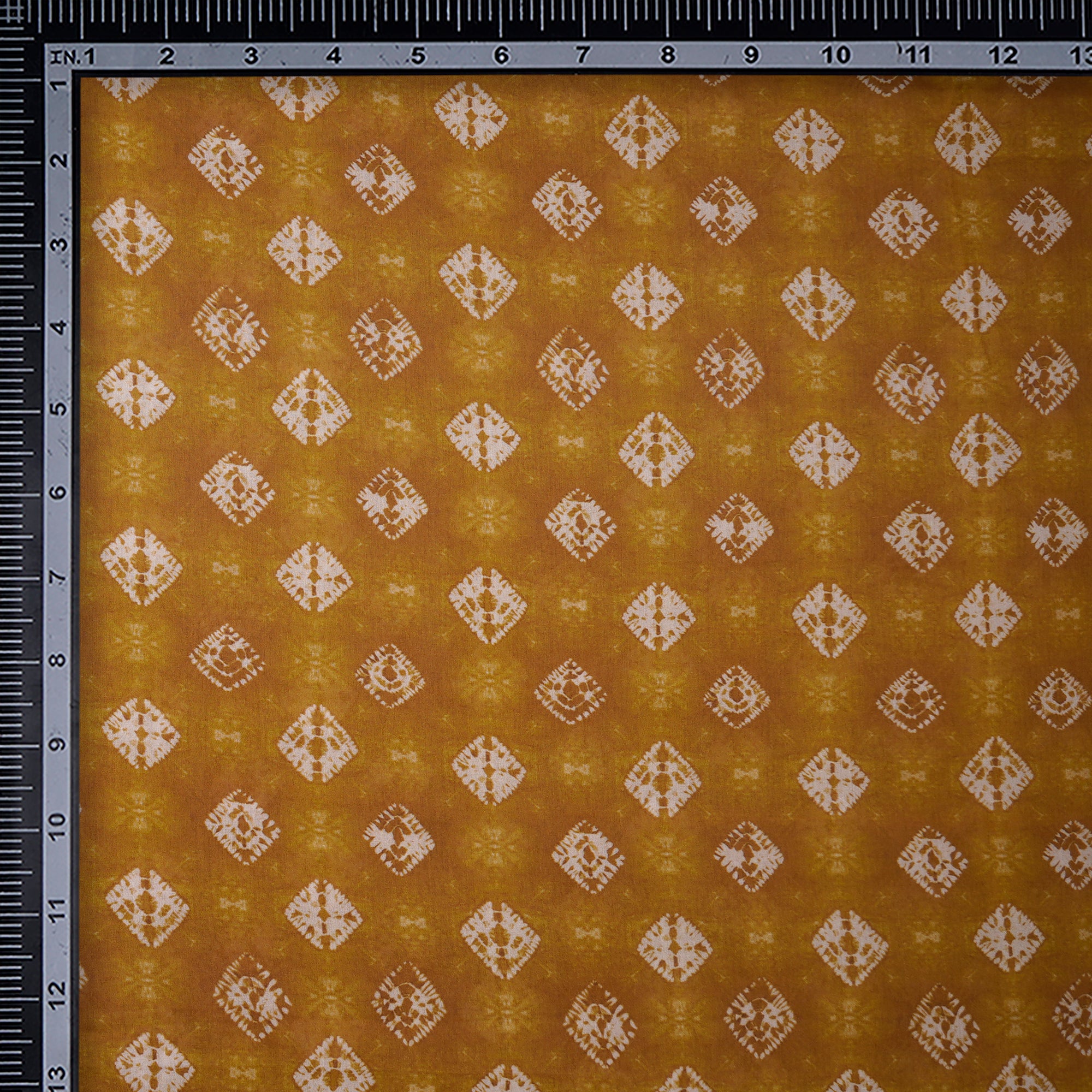 Arrowwood Bandhani Pattern Digital Print Voile Cotton Fabric