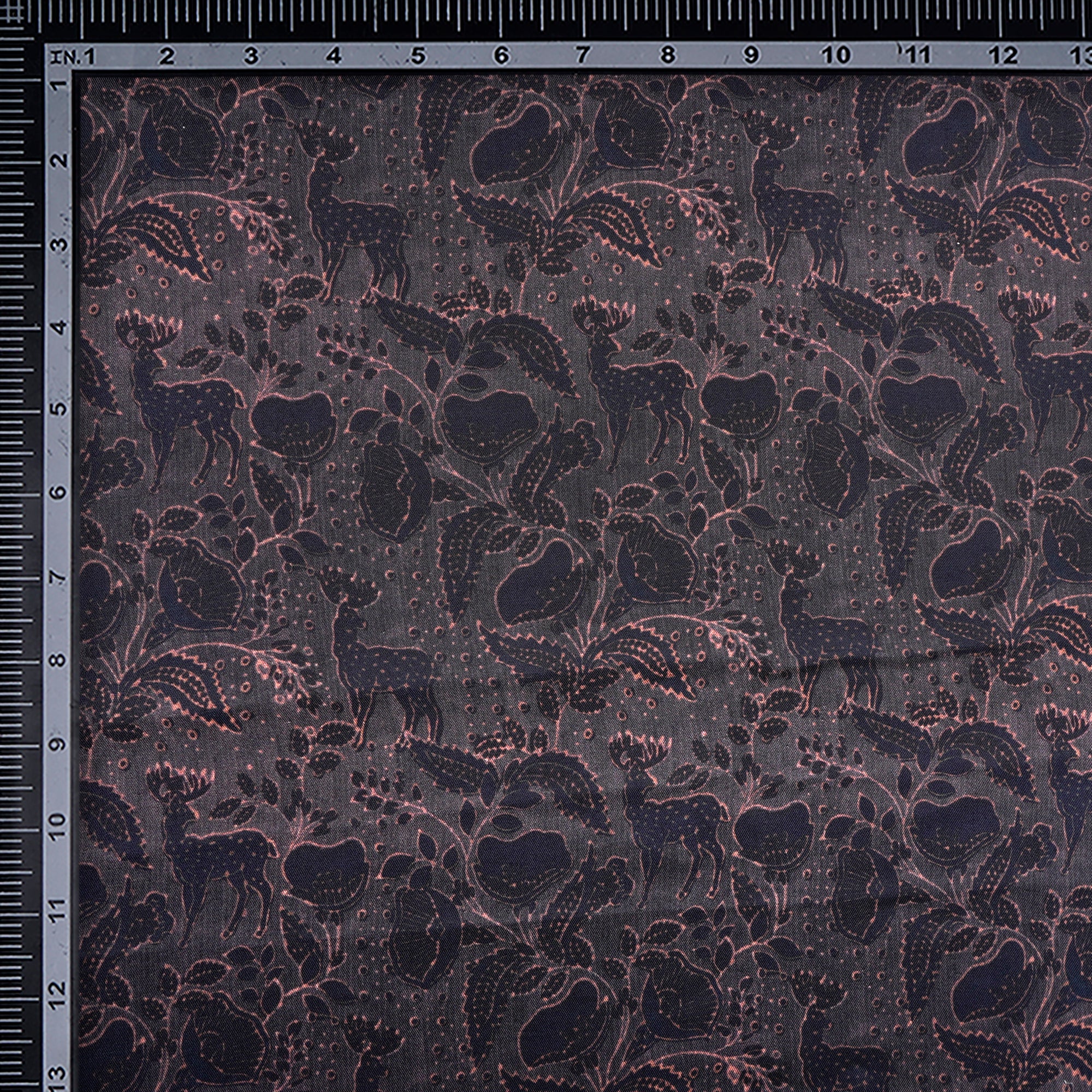 Rabbit All Over Pattern Digital Print Tencel Modal Twill Fabric