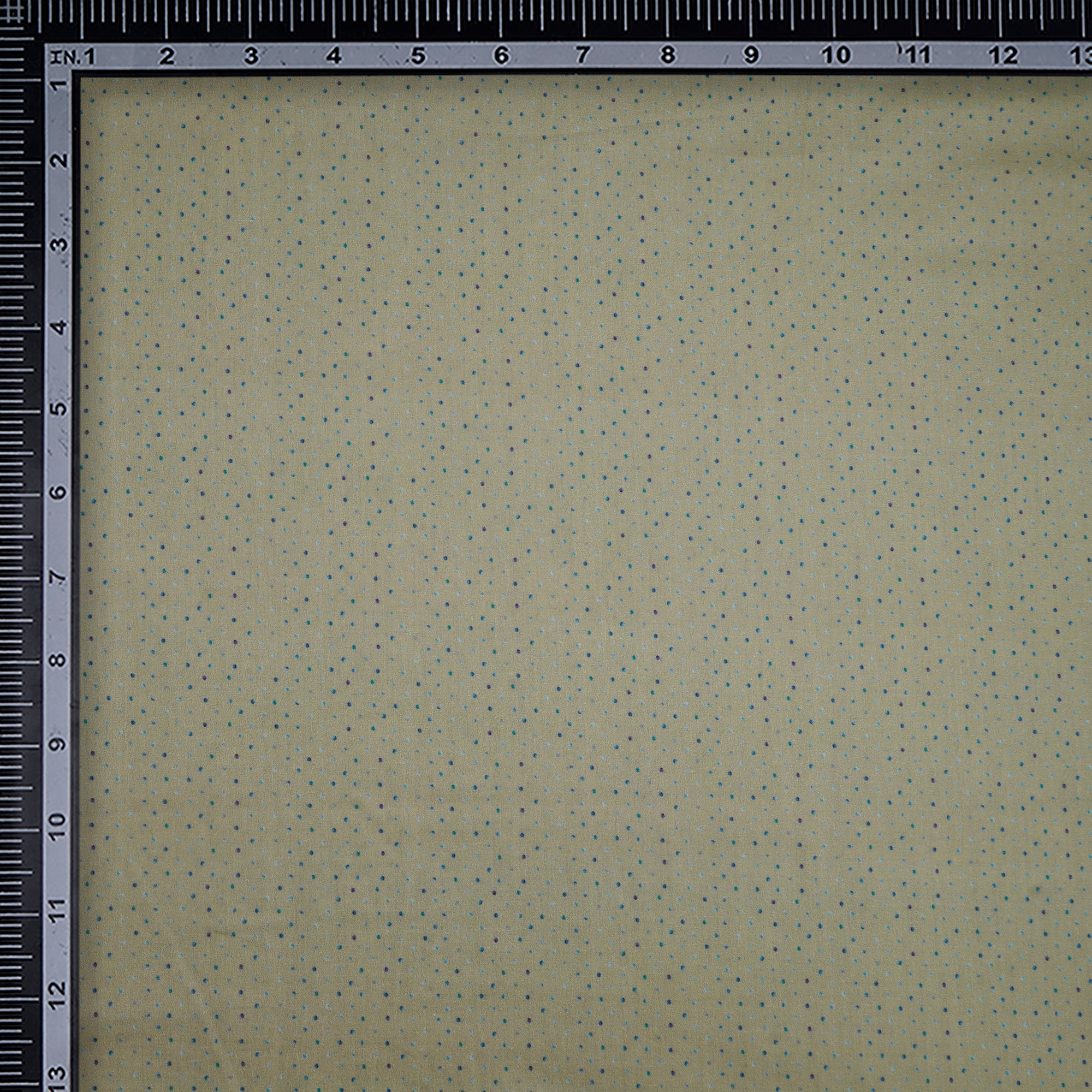 Almost Aqua Pattern Digital Print Cambric Fabric