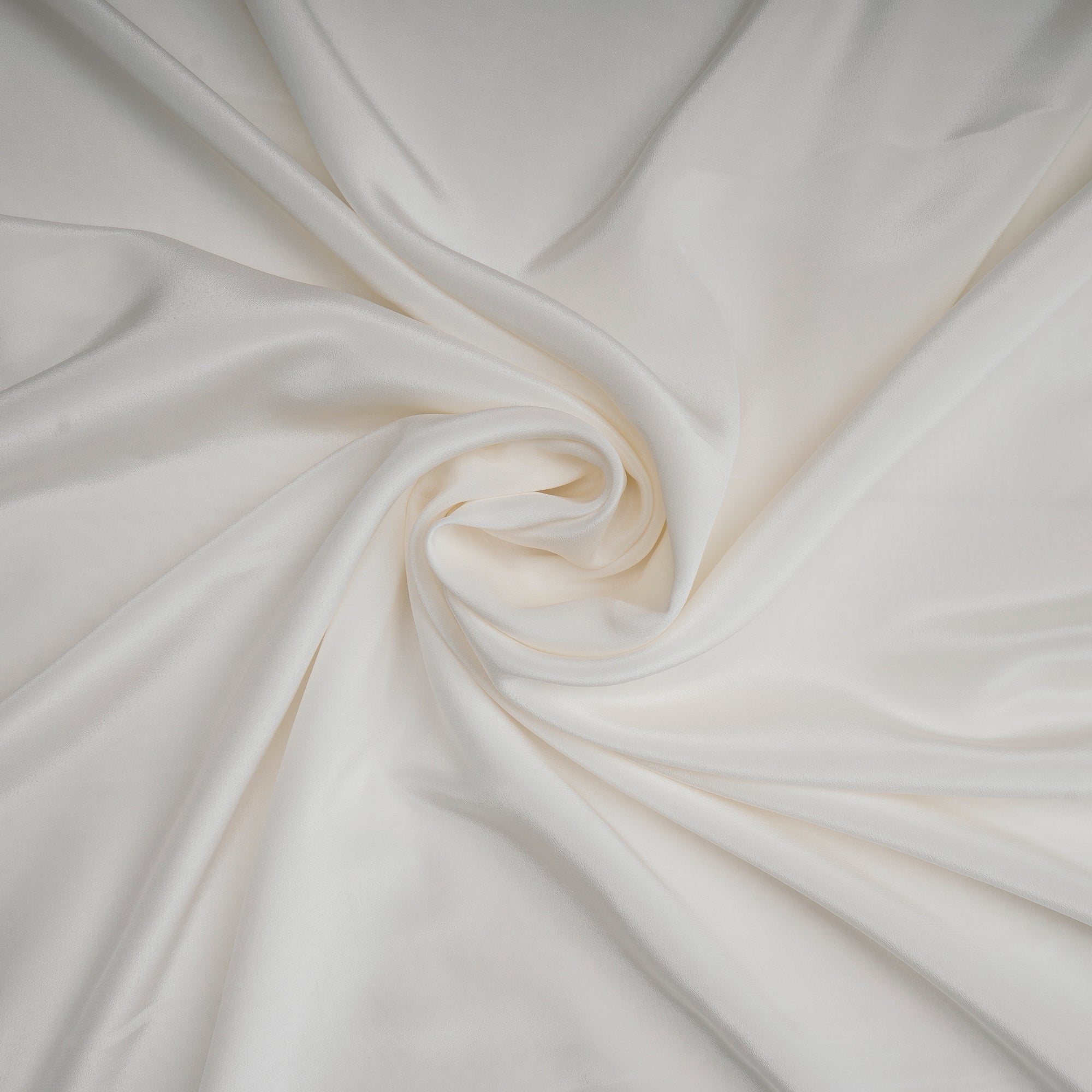 White Plain 60 GLM Crepe Silk Fabric