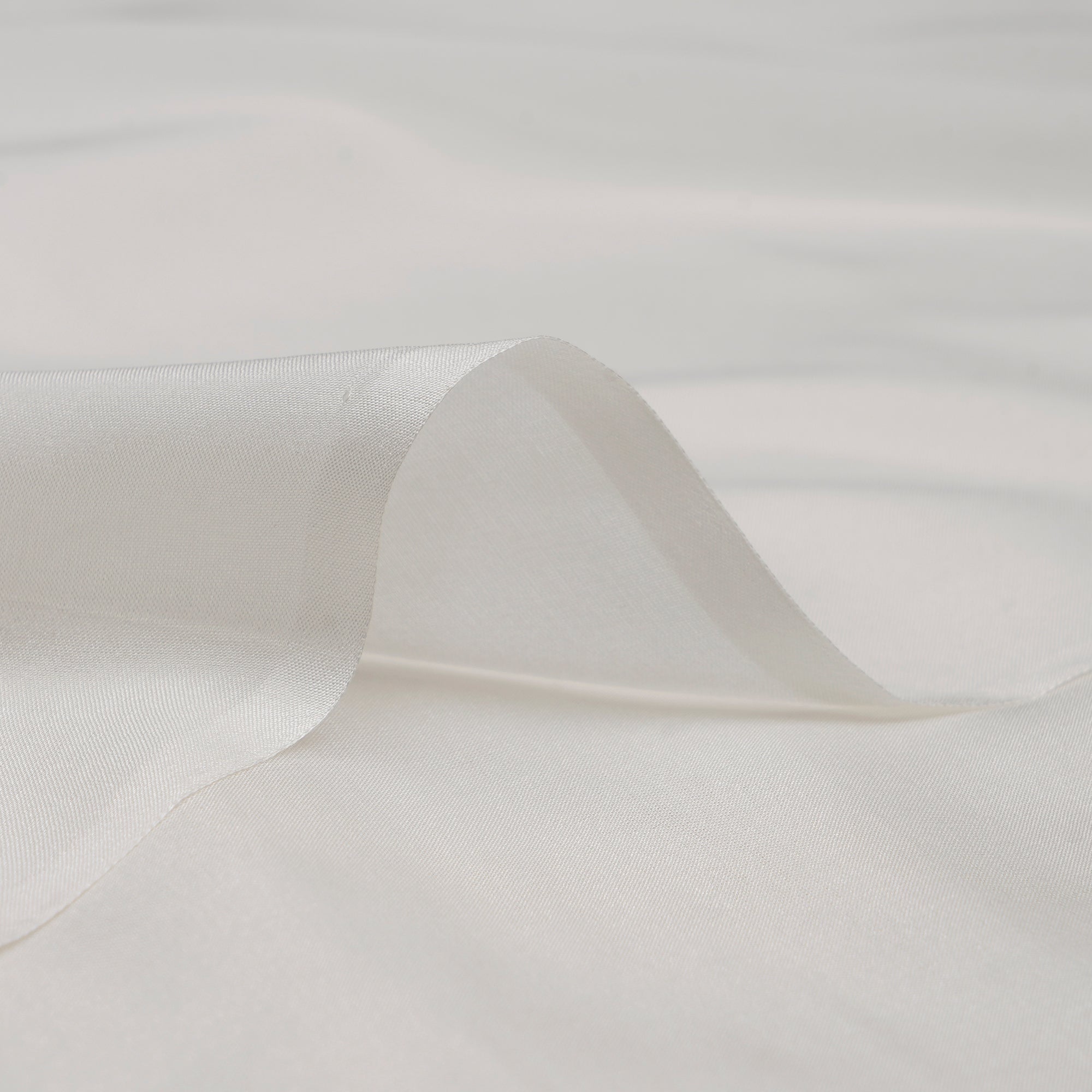 White Dyeable 40 GLM Imported Flat Chiffon Fabric