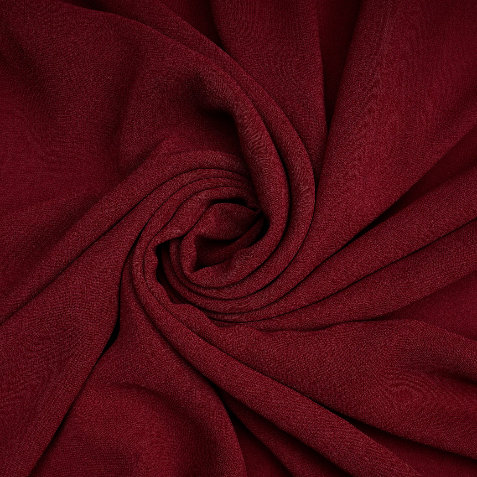 Maple Color Georgette Silk Fabric