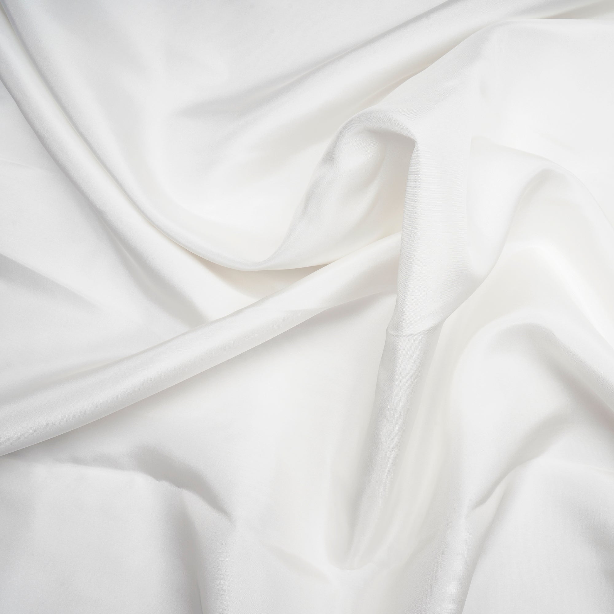 Off-White Dyeable Imported Plain 50 GLM Habutai Silk Fabric