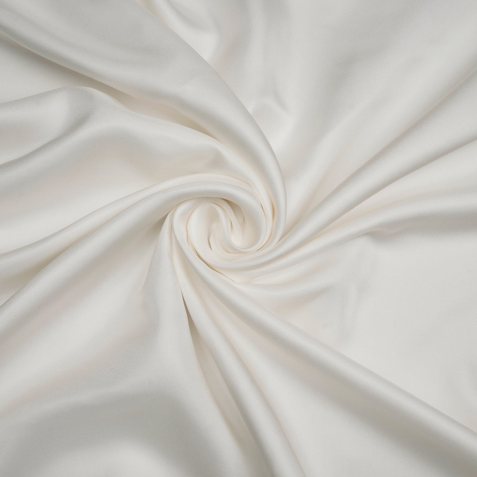 White Dyeable Imported 60 GLM Twill Silk Fabric