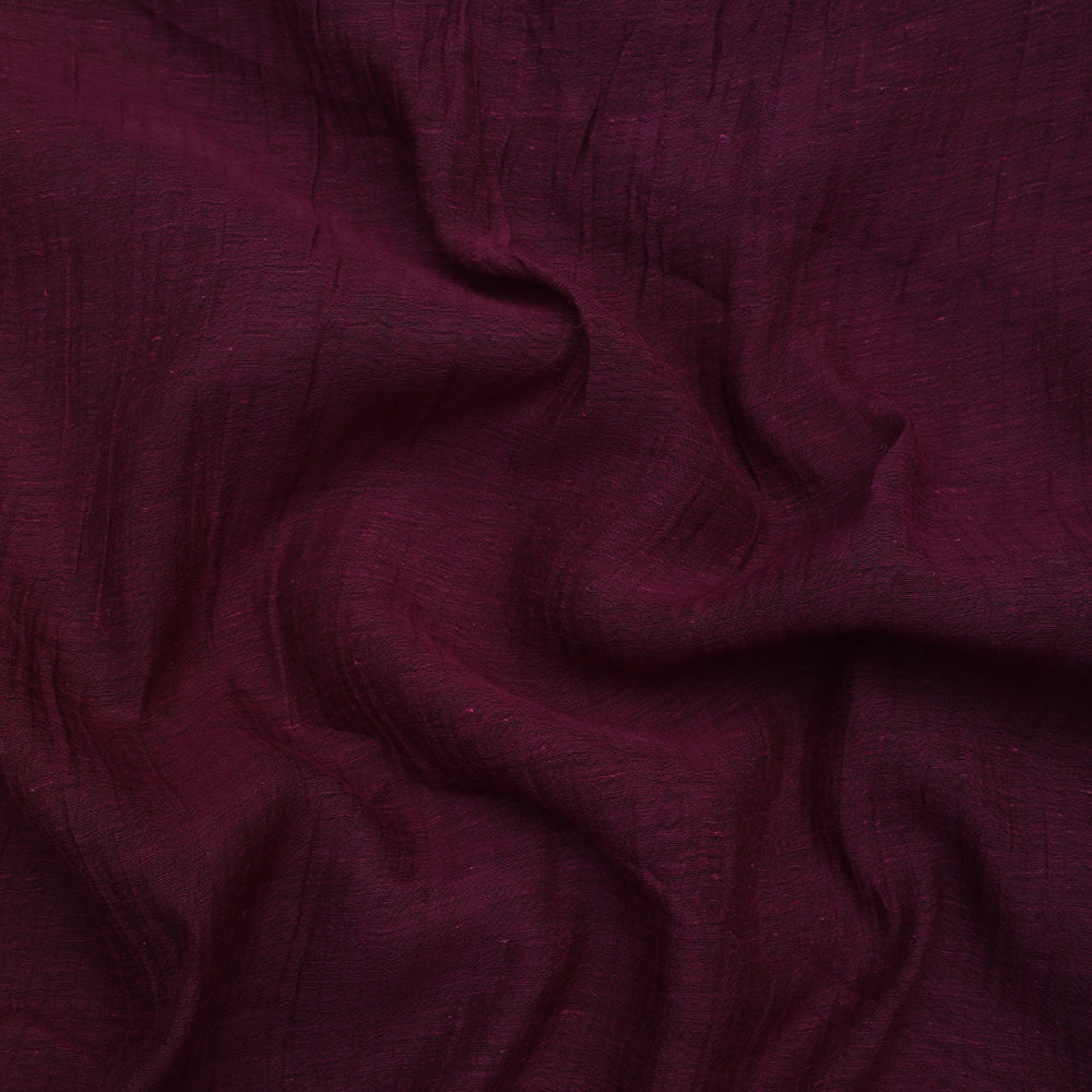 Wine Berry Color Cotton Fabric