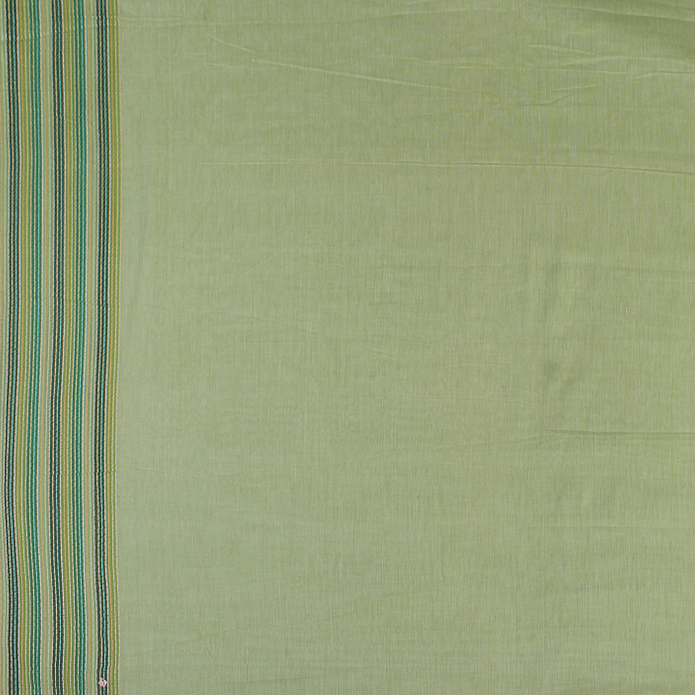 Mint Green Color Fancy Cotton Voile Fabric