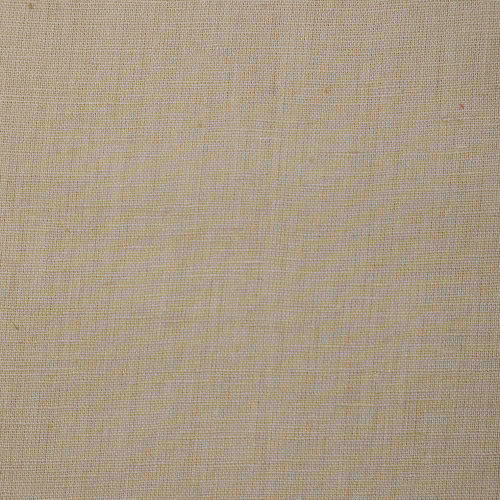 Cream Color Plain Cotton Linen Fabric