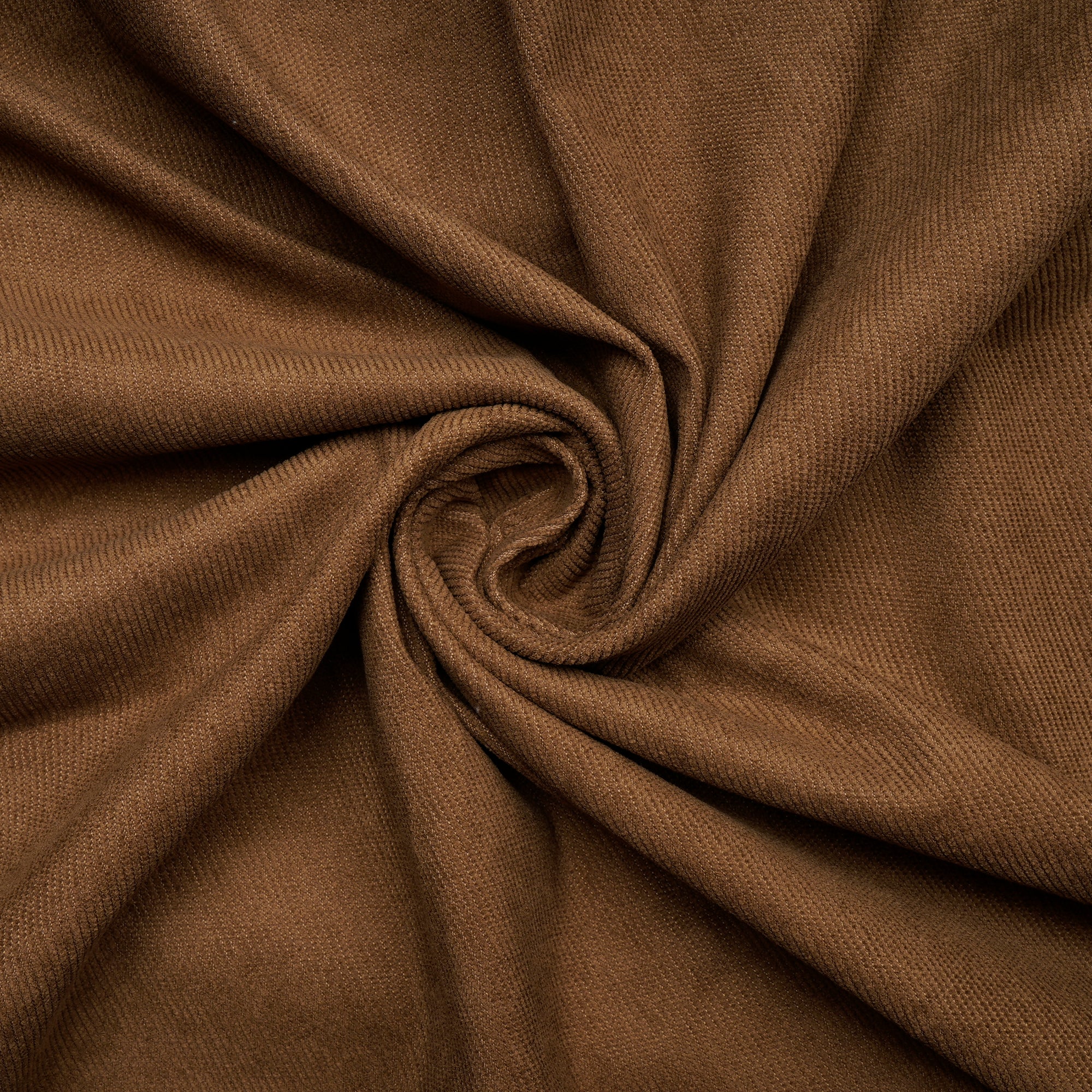 Light Brown Imported Cotton Corduroy Fabric (60" Wide)