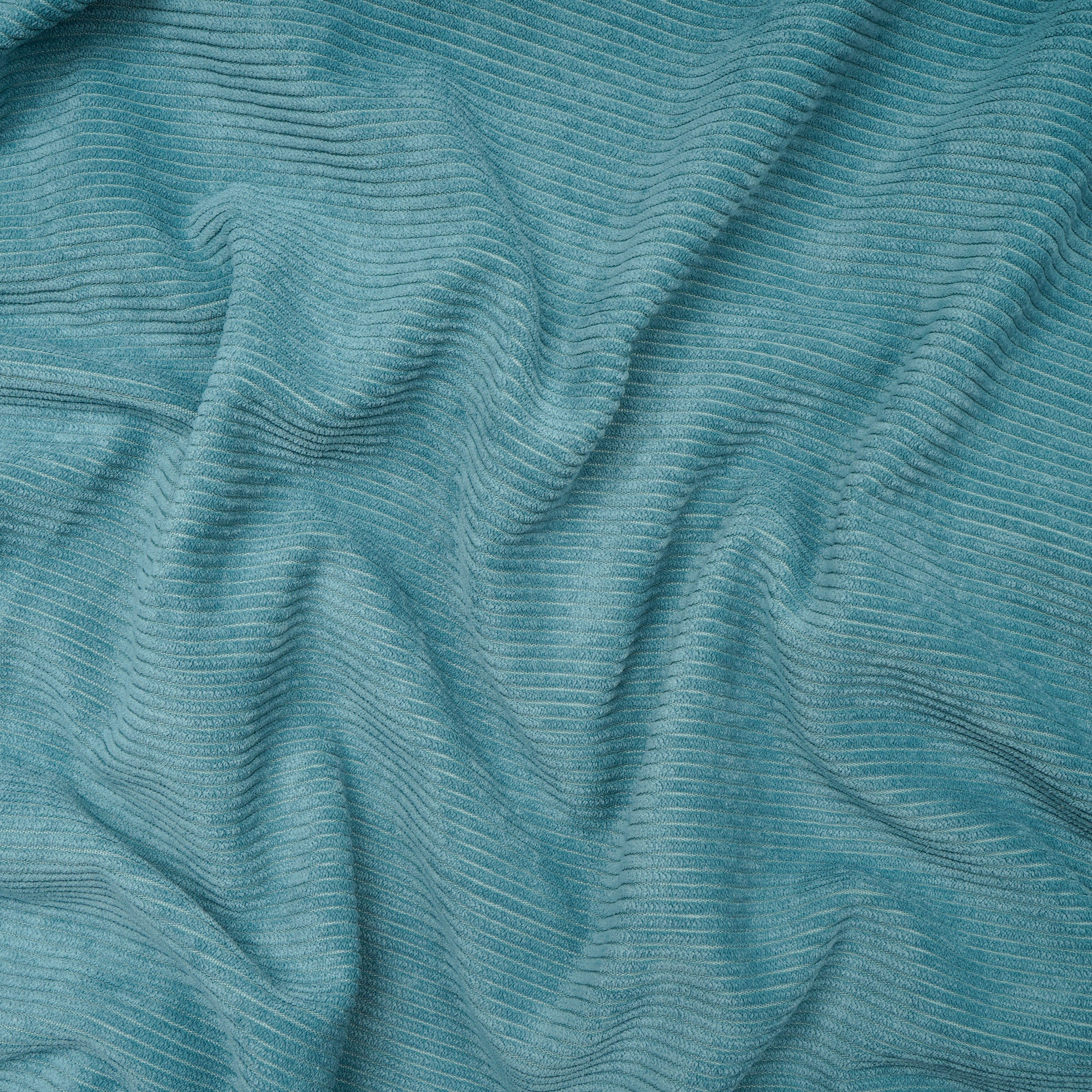 Oil Blue Imported Cotton Corduroy Fabric (60" Wide)