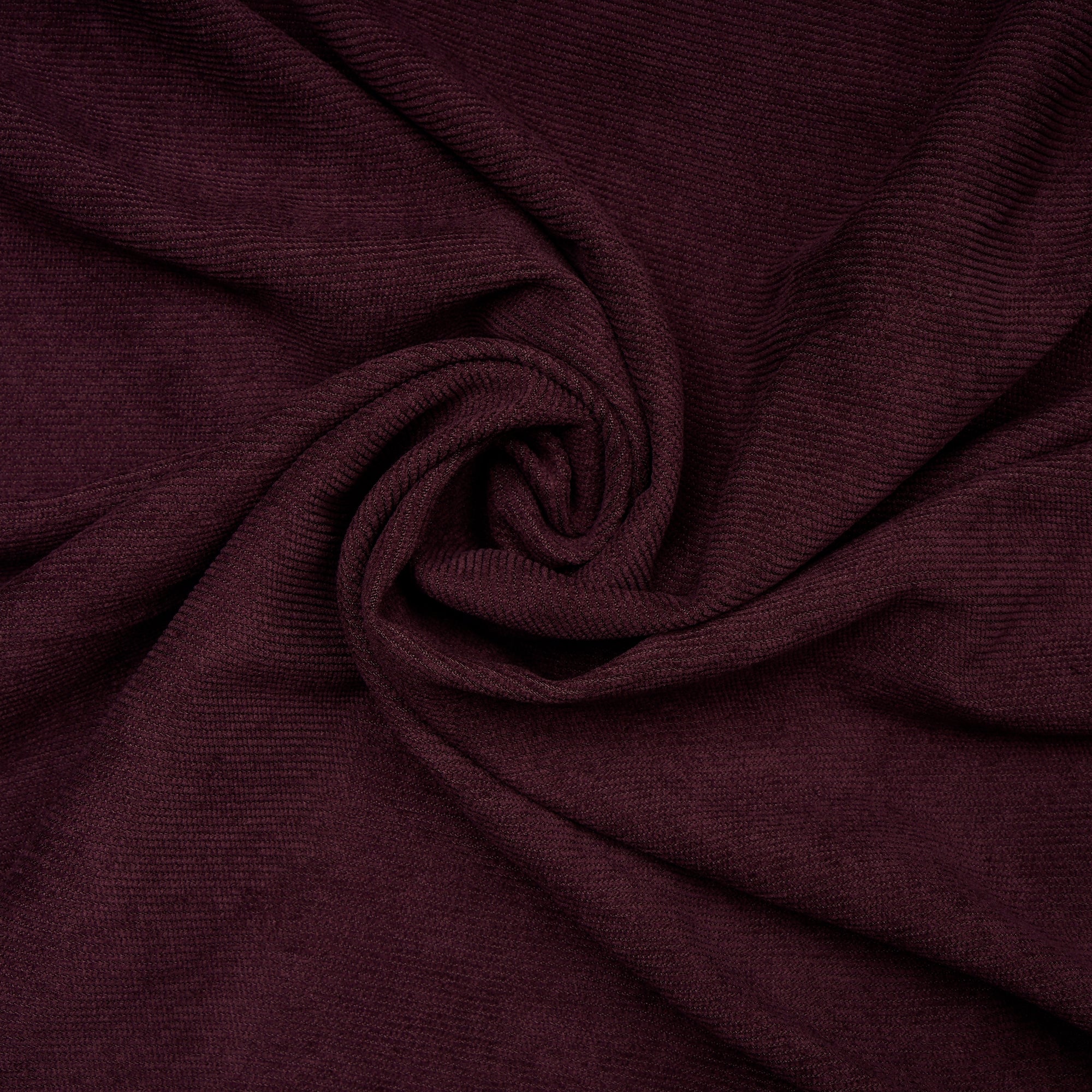Deep Purple Imported Cotton Corduroy Fabric (60" Wide)