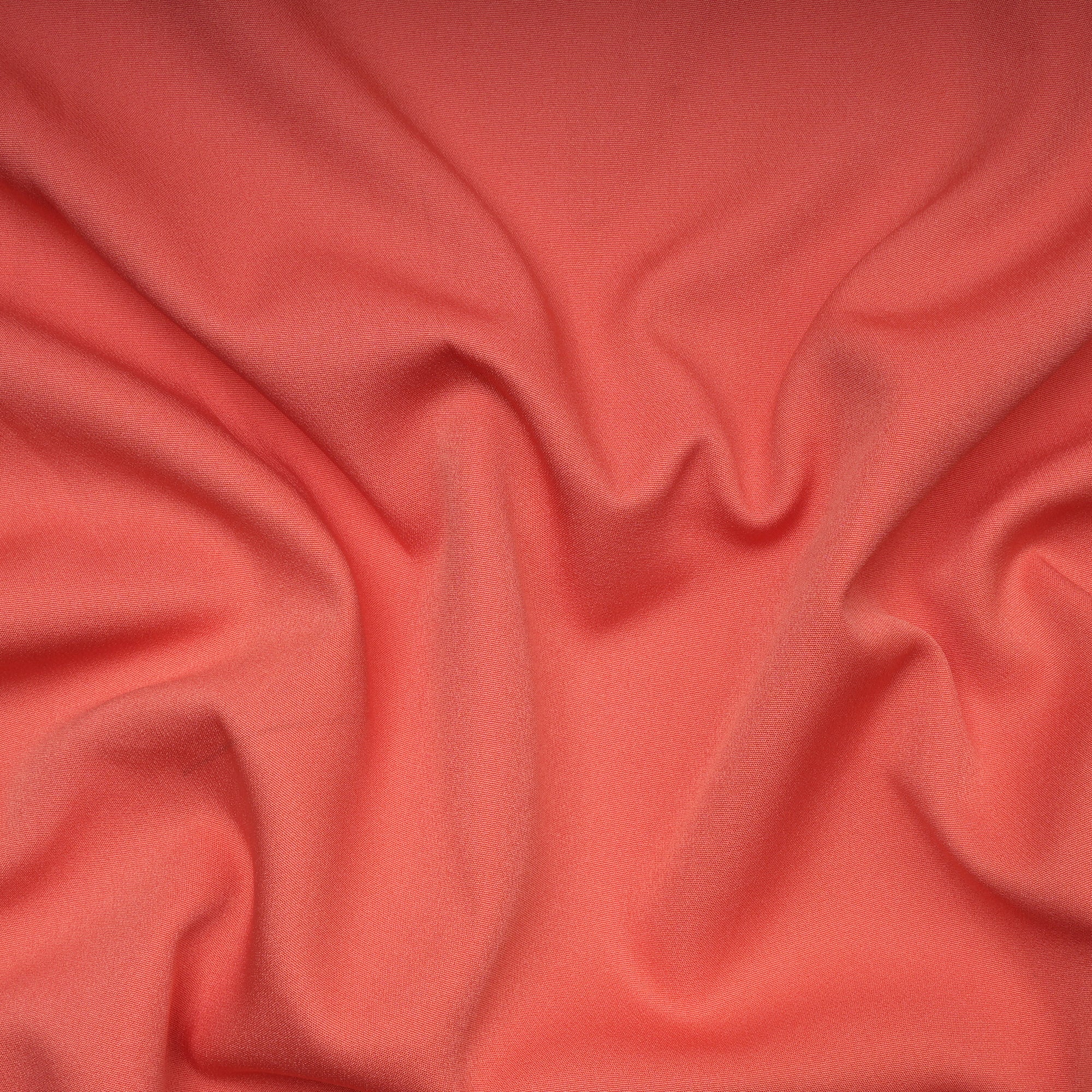 Georgia Peach Solid Dyed Imported Banana Crepe Fabric (60" Width)