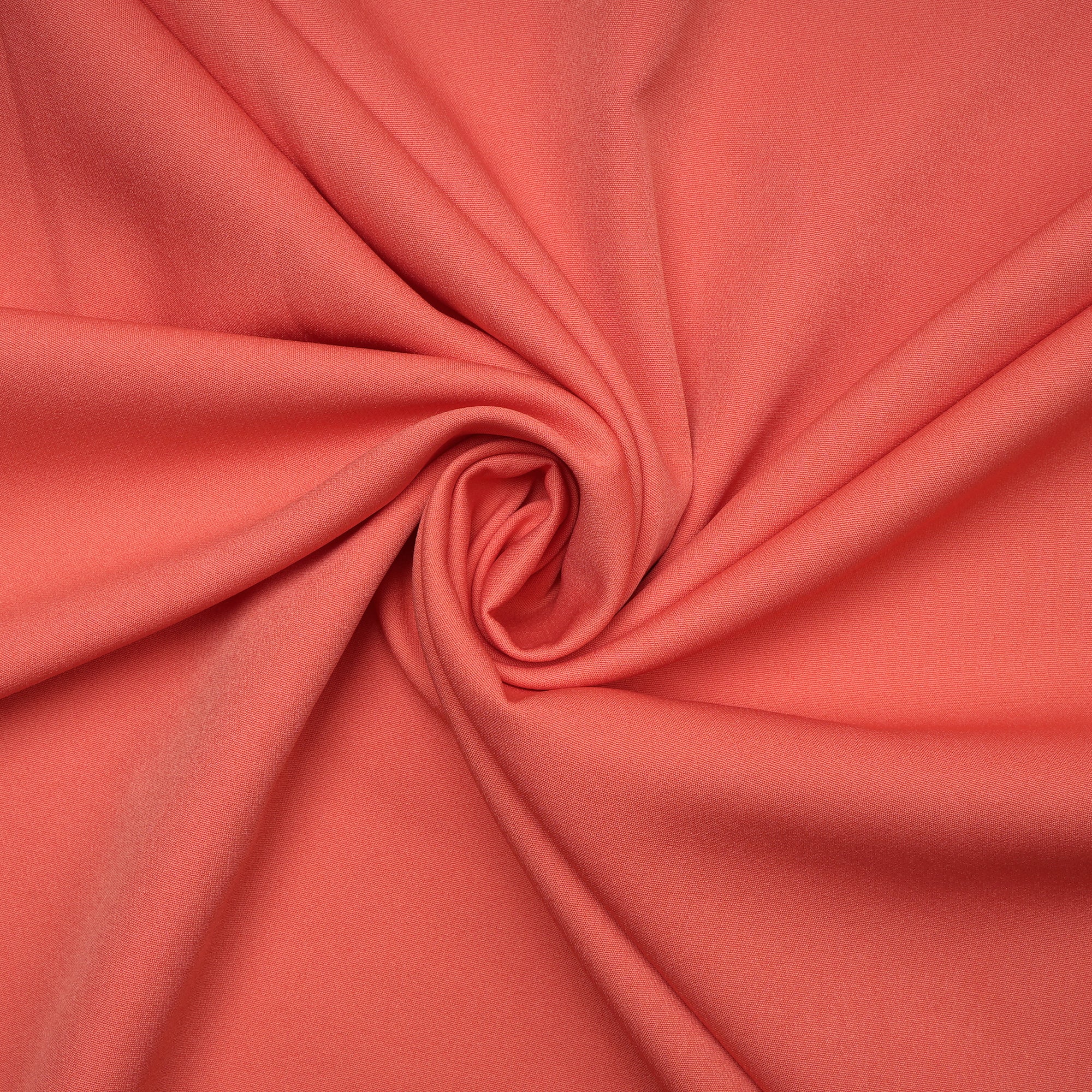 Georgia Peach Solid Dyed Imported Banana Crepe Fabric (60" Width)