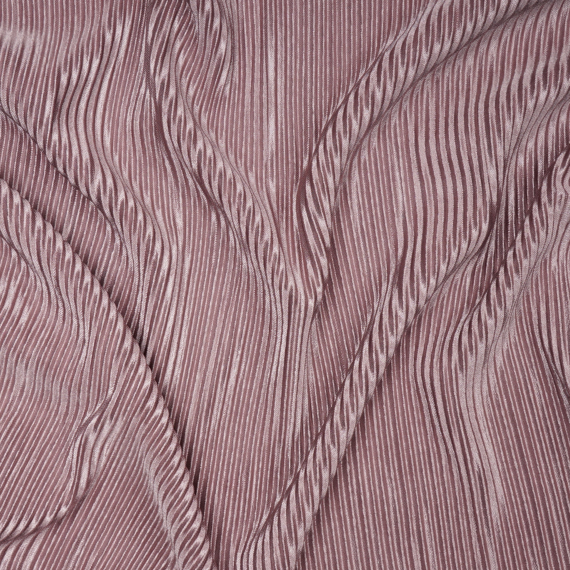 Burnished Lilac Imported Pleated Satin Fabric (60" Width)