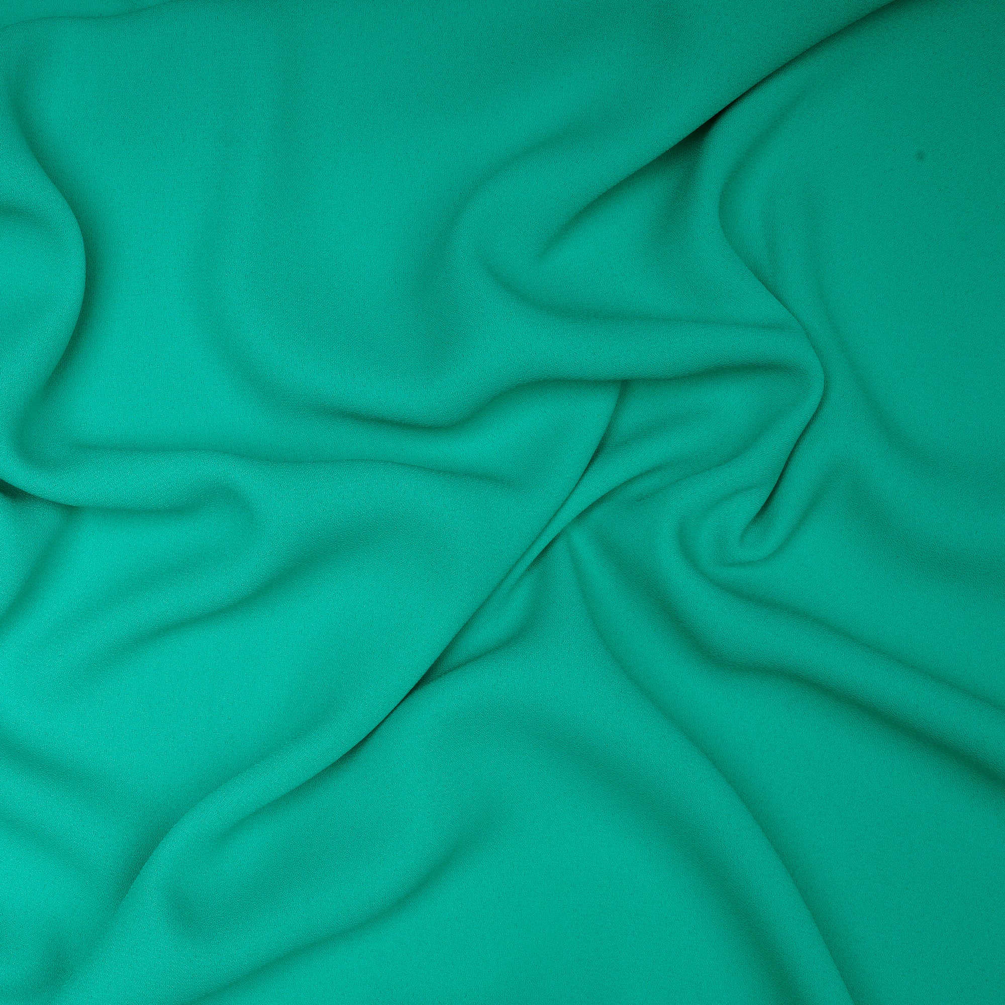 Mint Leaf Solid Dyed Imported Royal Georgette Fabric (60" Width)