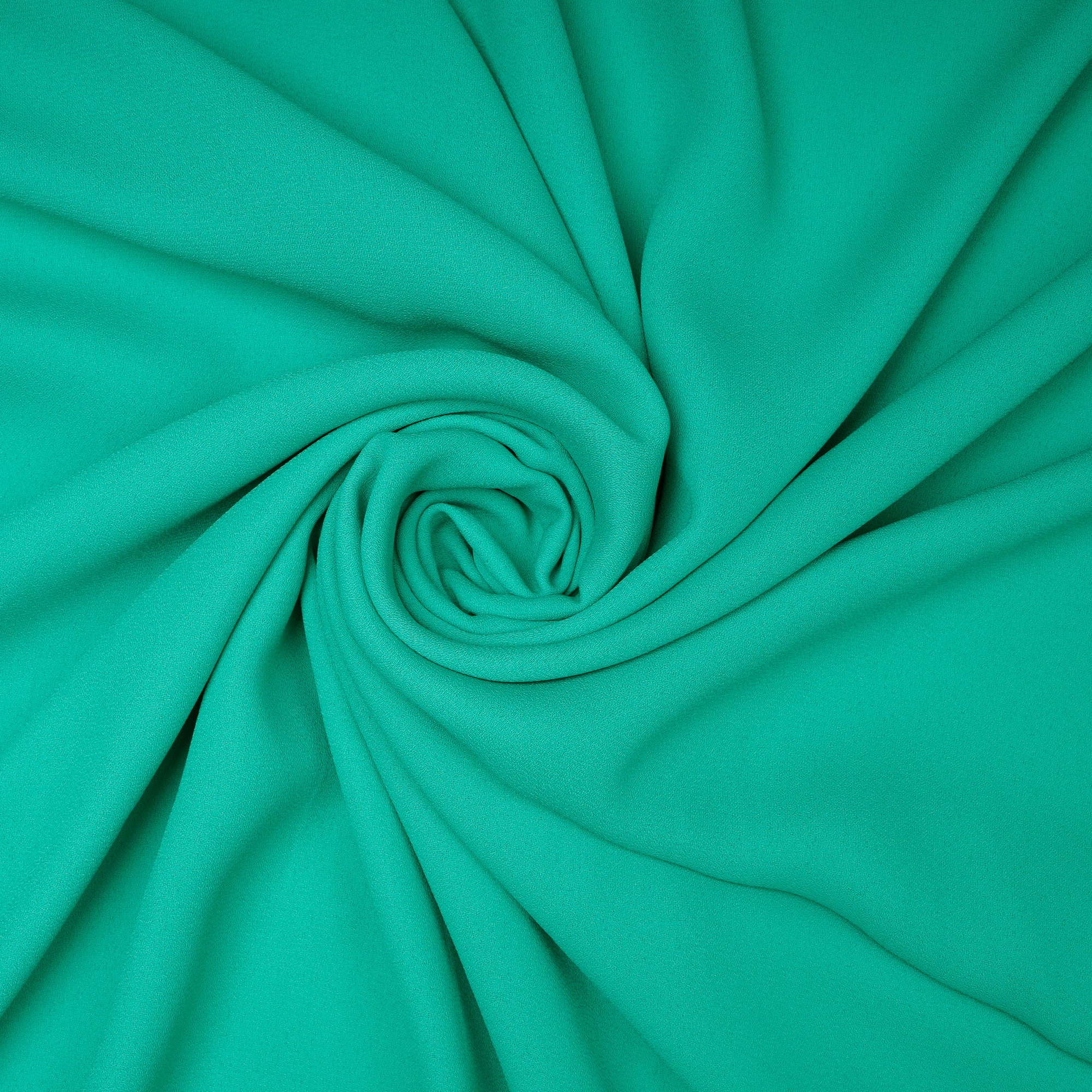 Mint Leaf Solid Dyed Imported Royal Georgette Fabric (60" Width)
