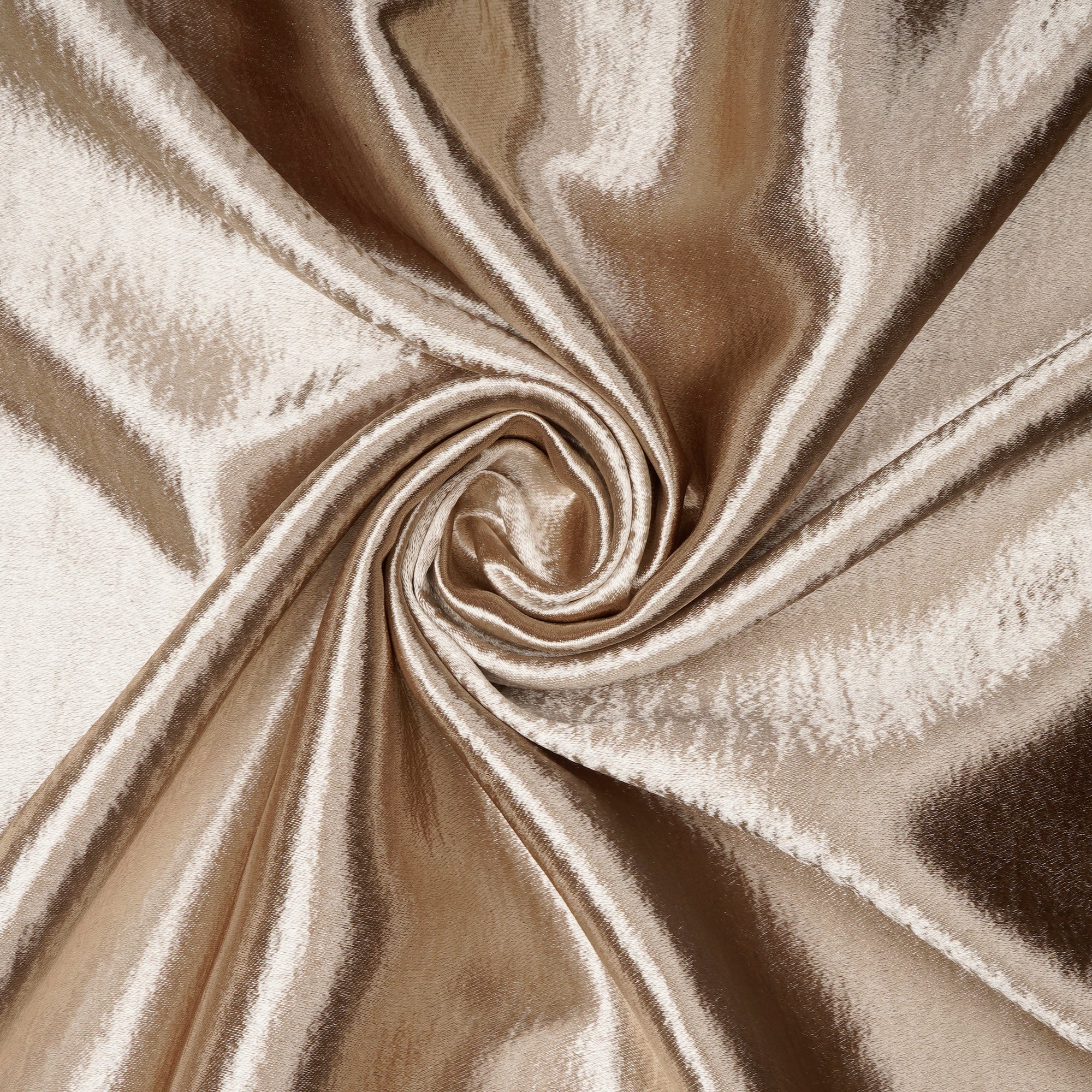 Feather Gray Solid Dyed Imported Lido Satin Fabric (60" Width)