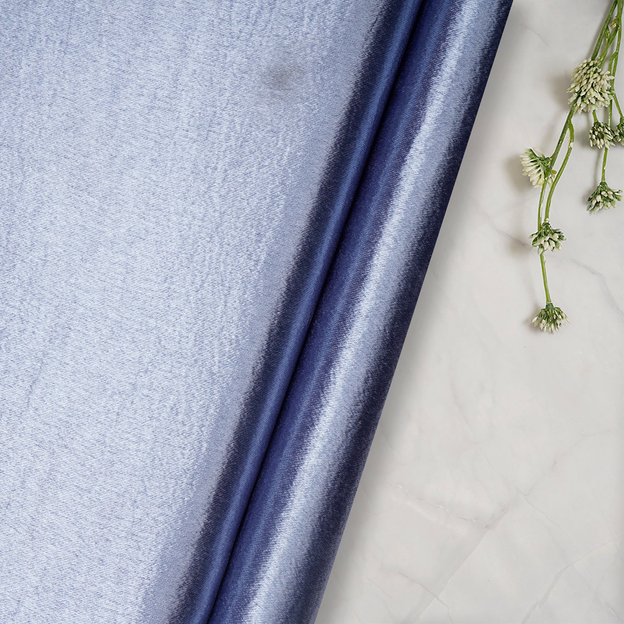Lavender Lustre Solid Dyed Imported Lido Satin Fabric (60" Width)