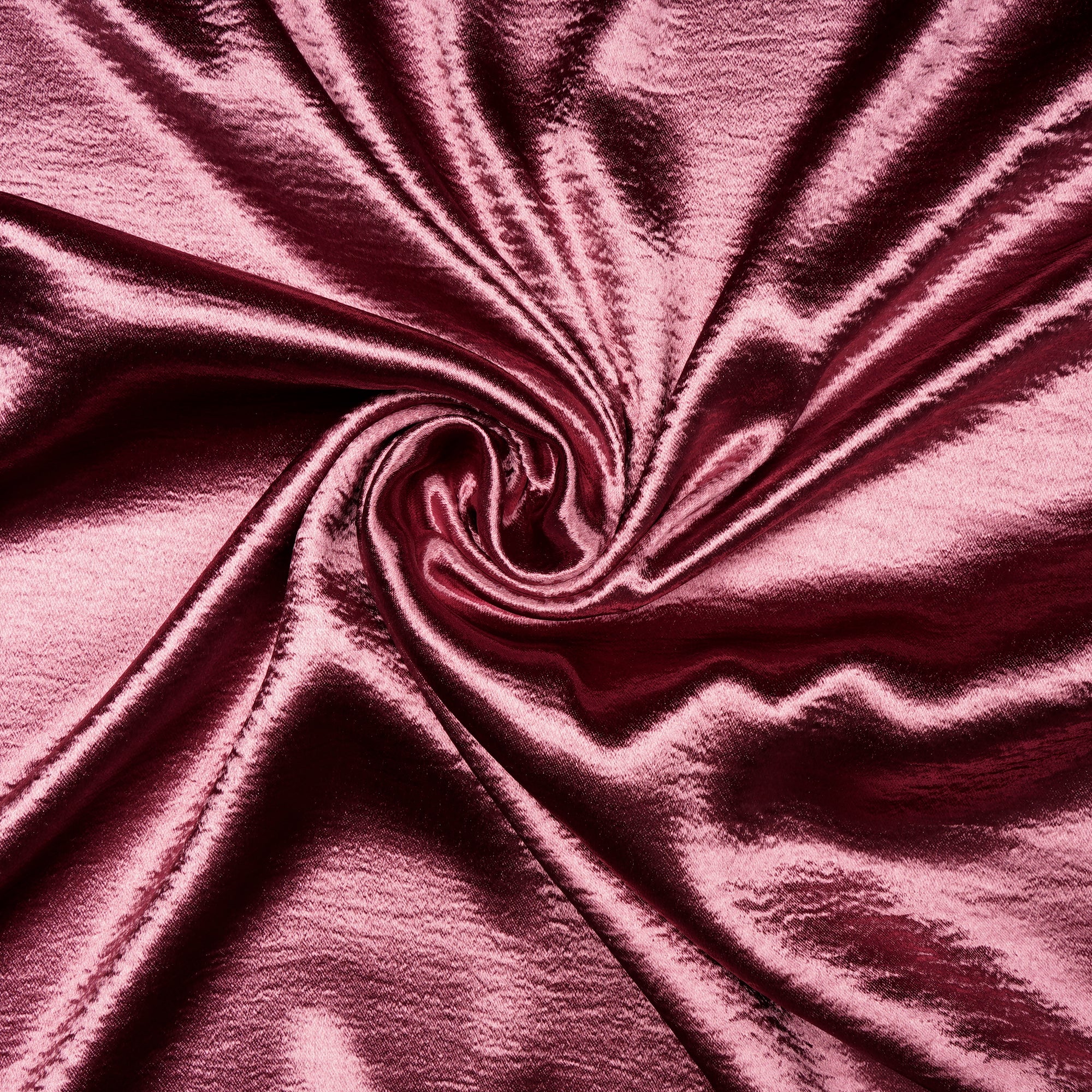 Heather Rose Solid Dyed Imported Lido Satin Fabric (60" Width)