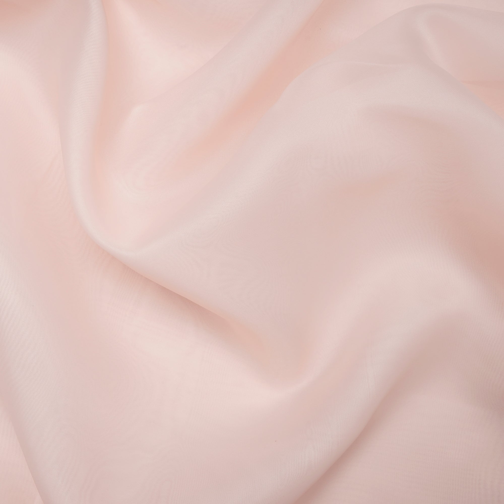Beige Imported Poly Satin Organza Fabric (60" Width)