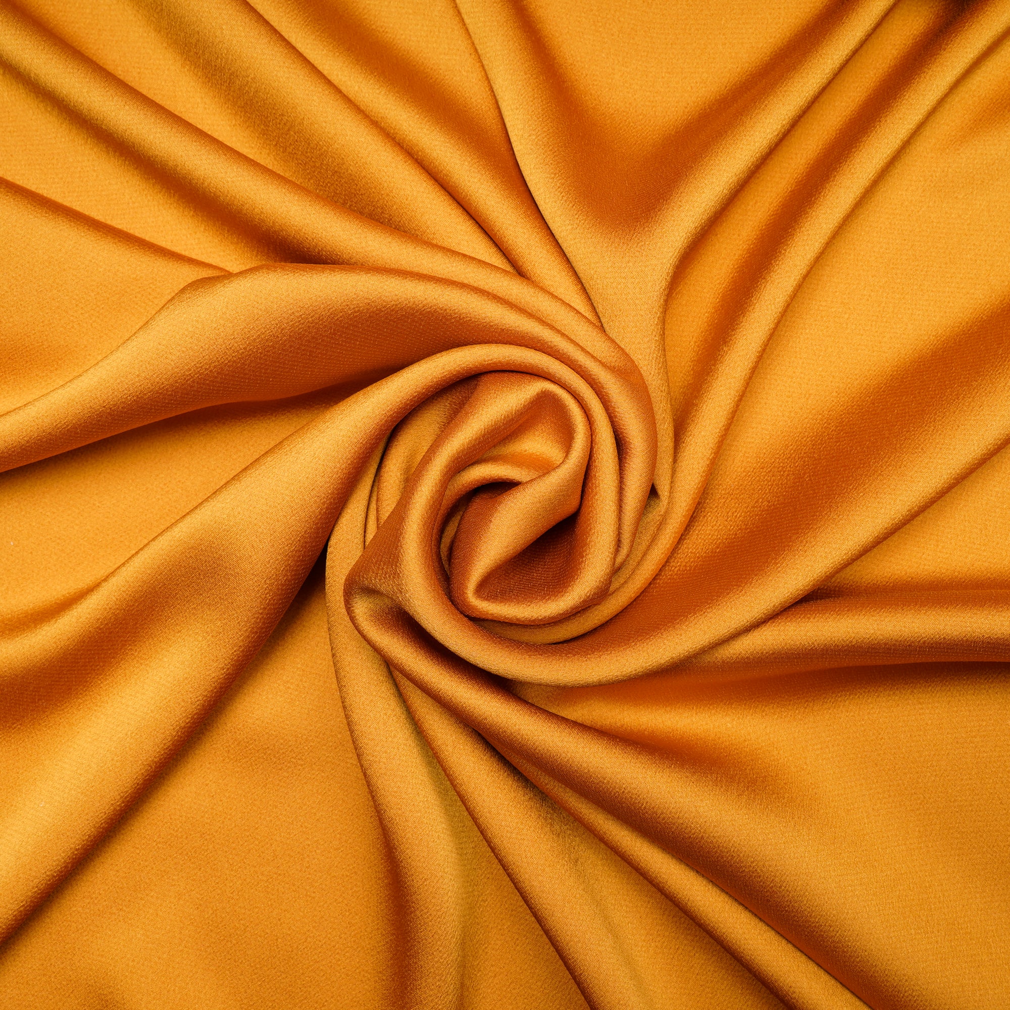 Sunflower Solid Dyed Imported Nirvana Satin Fabric (60" Width)